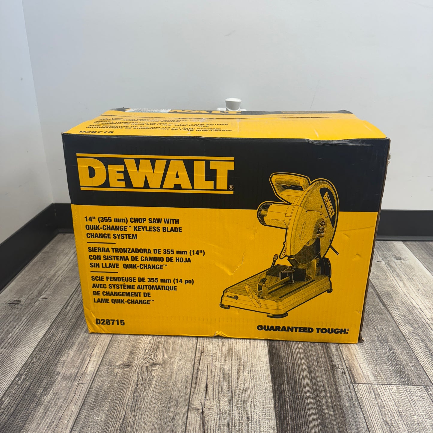 New DeWalt D28715 Chop Saw