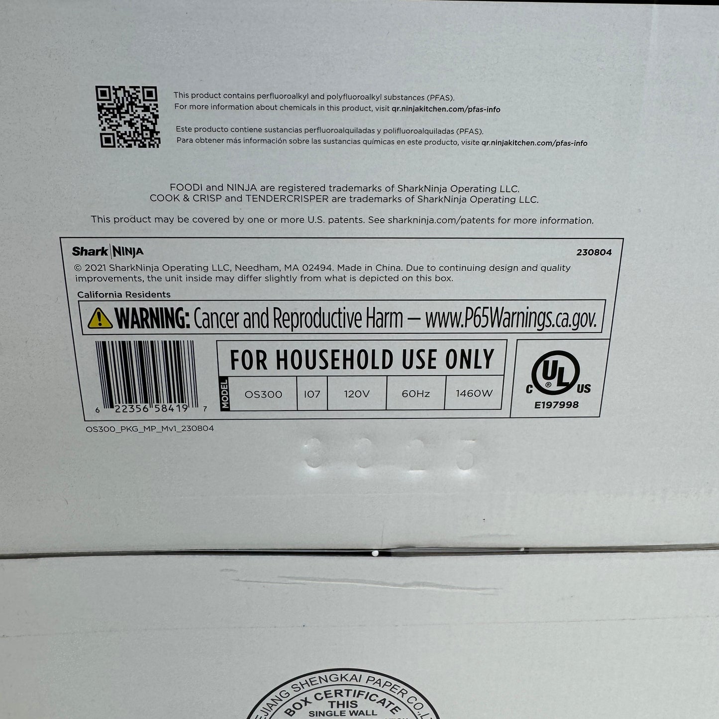 New Ninja Foodi Pressure Cooker OS300