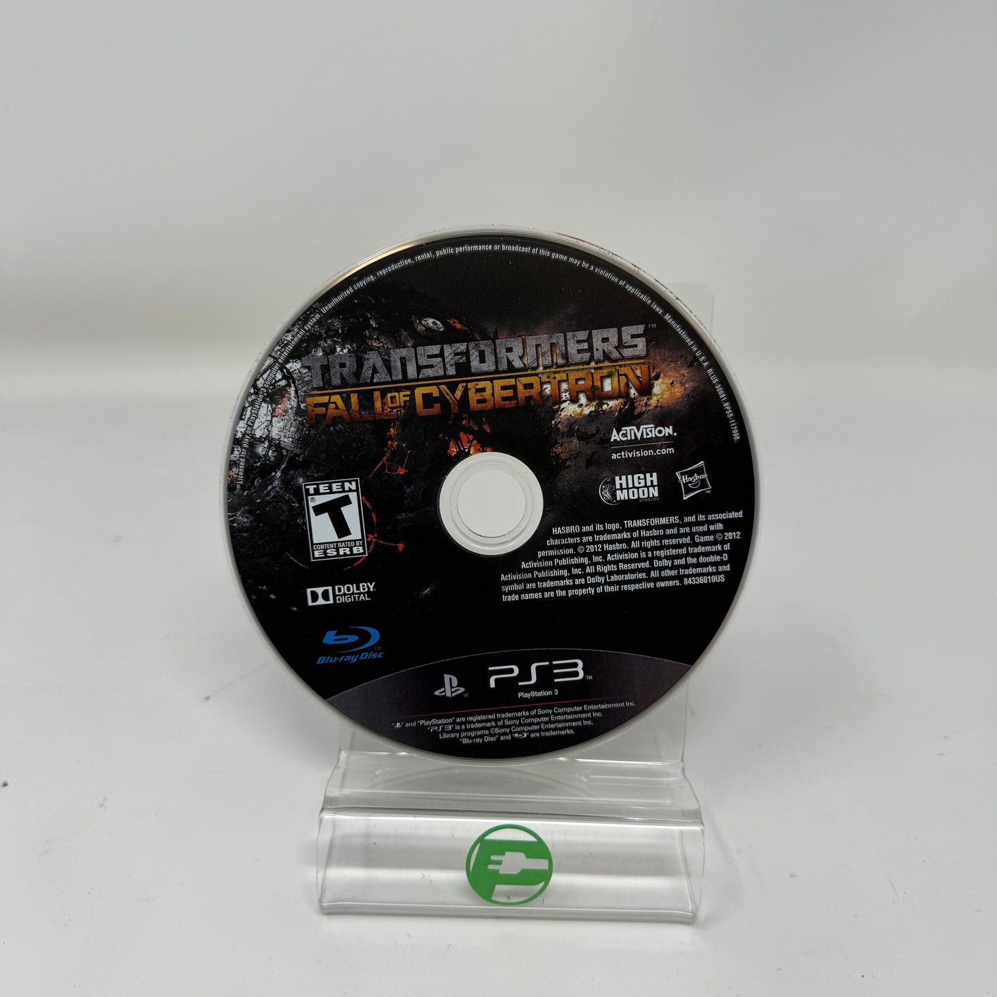 Transformers: Fall of Cybertron (Sony PlayStation 3 PS3, 2012) PAL