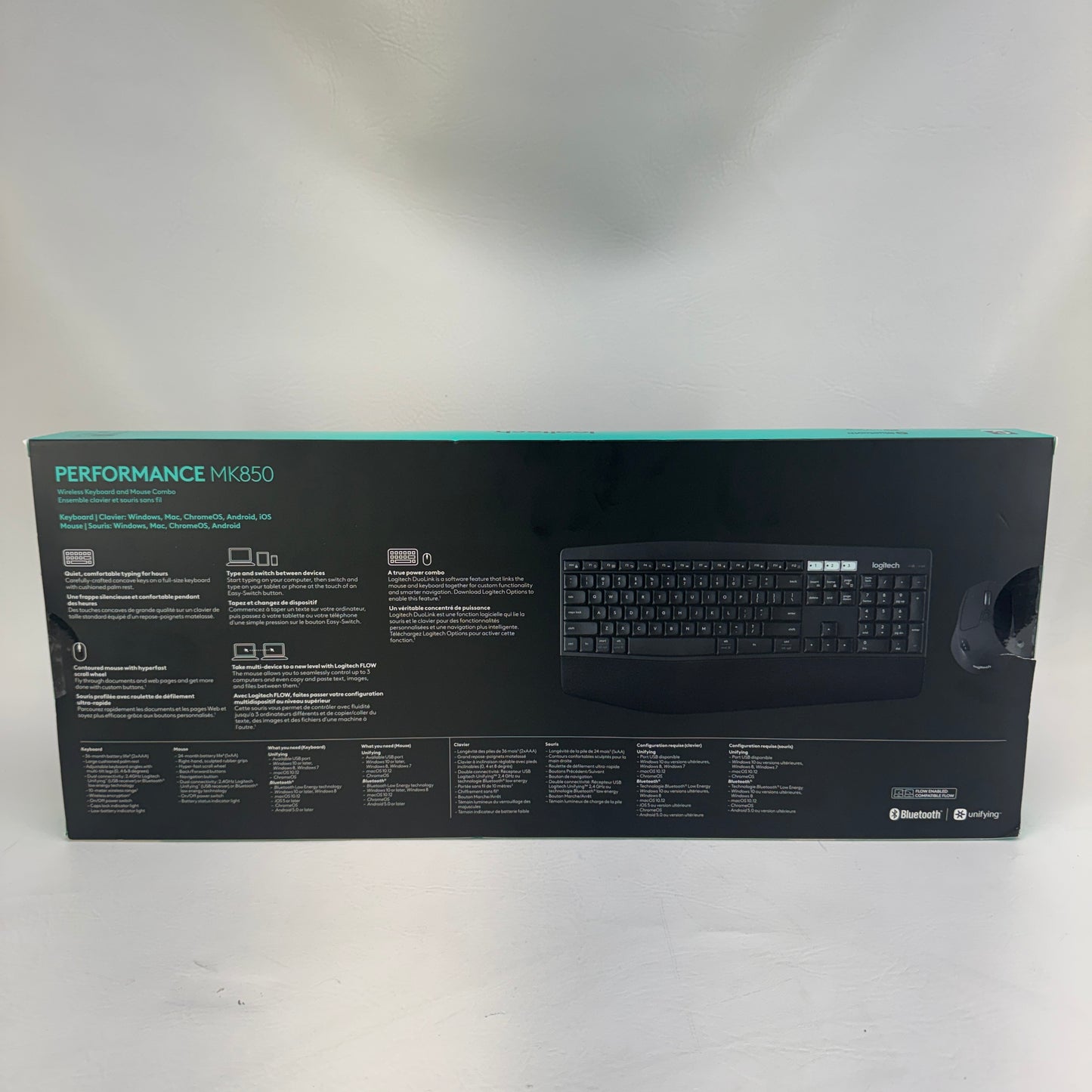 New Logitech Performance Keyboard and Mice MK850