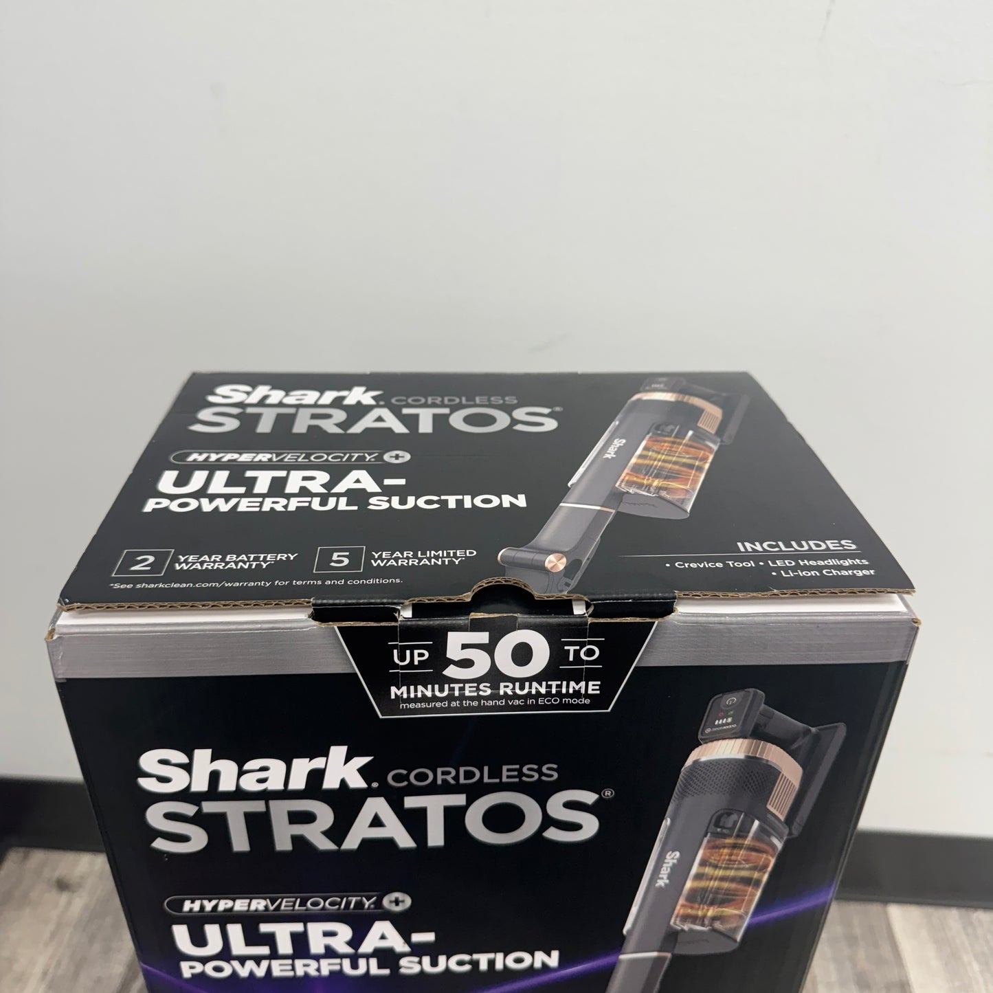 New Shark Stratos Cordless Vacuum E491422