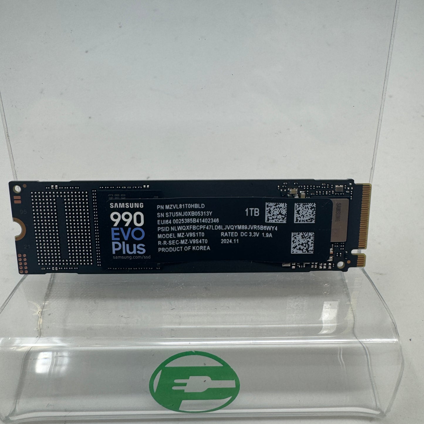 Samsung M.2 990 Evo Plus 1TB M.2 NVMe Gen 4.0 x 4 SSD MZ-V9S1T0B