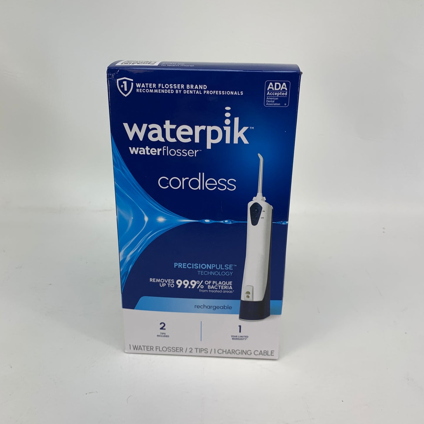 New Waterpik Water Flosser Precision Pulse Cordless