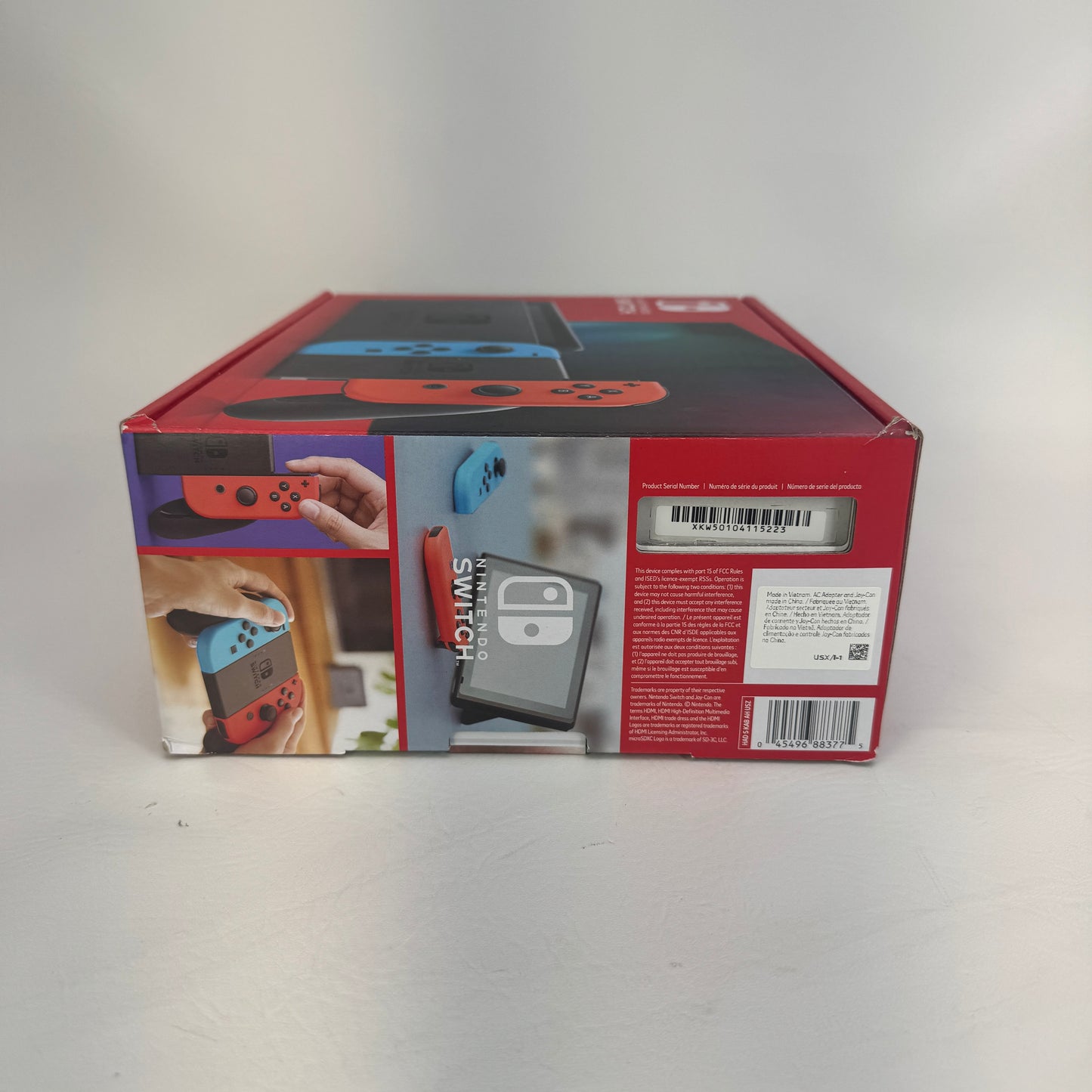New Nintendo Switch v2 Video Game Console HAC-001 (-01) Red/Blue