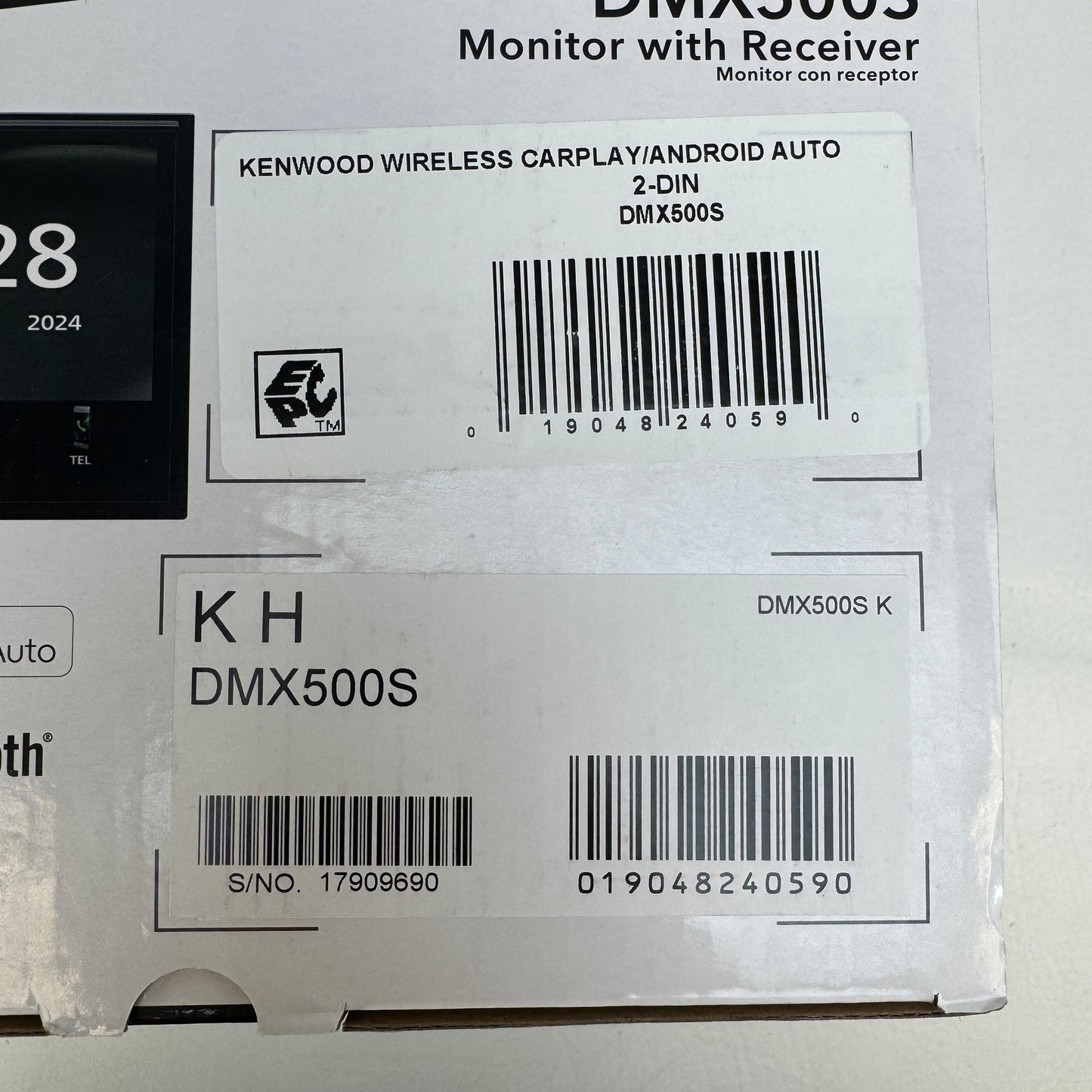 New Kenwood DMX500S Monitor With Receiver Digital Multimedia Receiver