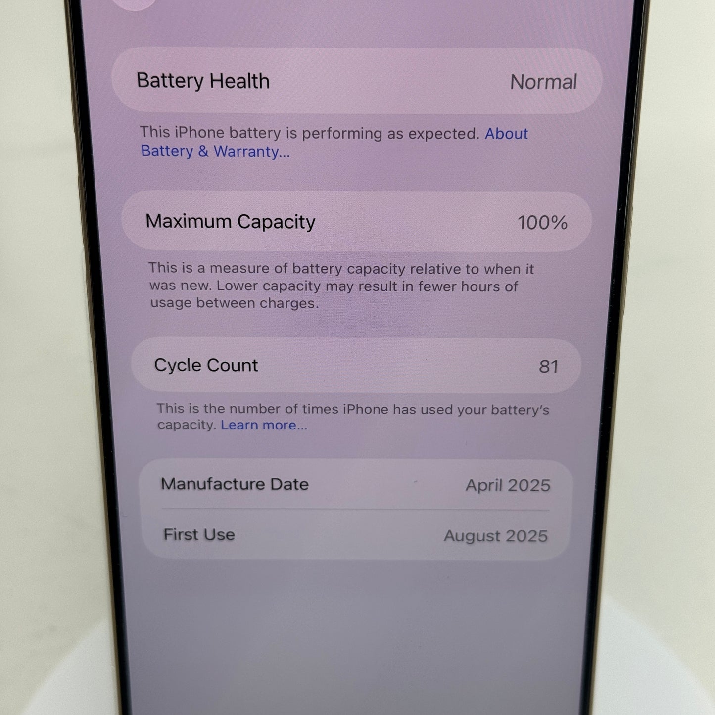 Unlocked Apple iPhone 16 Pro Max 256GB Desert Titanium MYW53LL/A