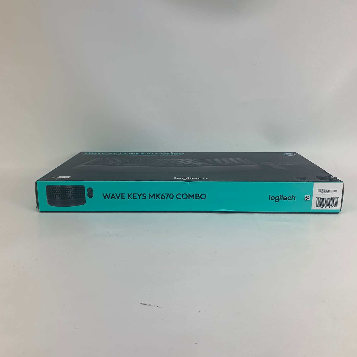 New Logitech Wave Keys MK670 Combo Keyboard and Mouse Combo