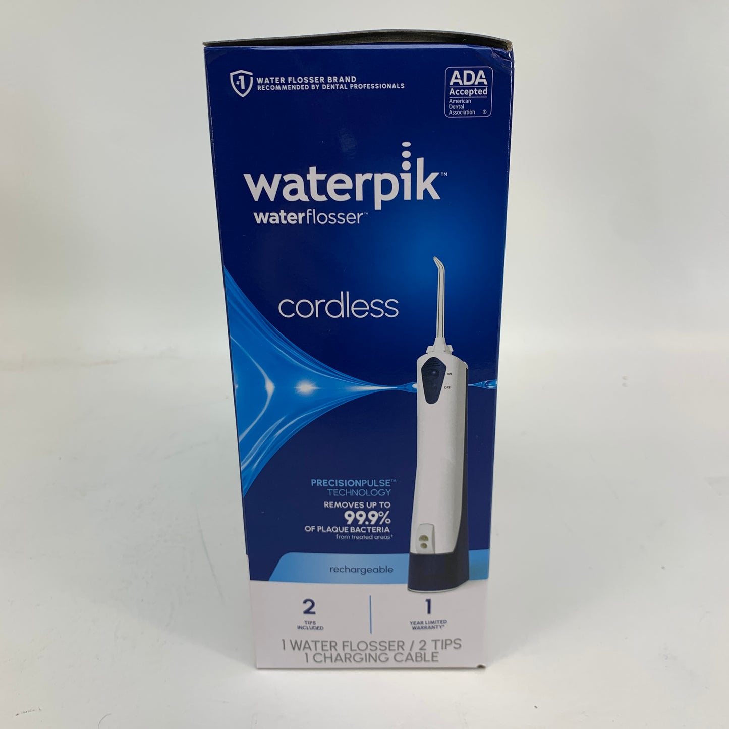 New Waterpik Water Flosser Precision Pulse Cordless