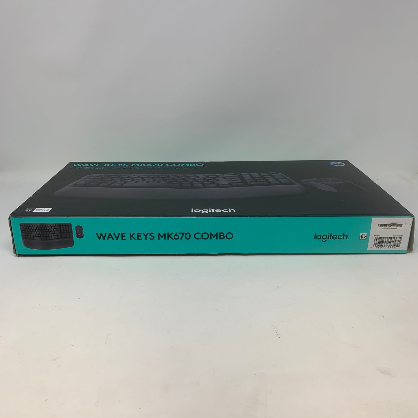 New Logitech Wave Keys MK670 Combo Mouse and Keyboard Combo