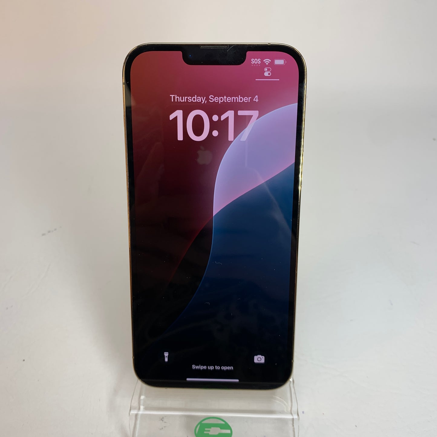 Unlocked Apple iPhone 13 Pro Max 128GB 18.1.1 Gold MLKN3LL/A