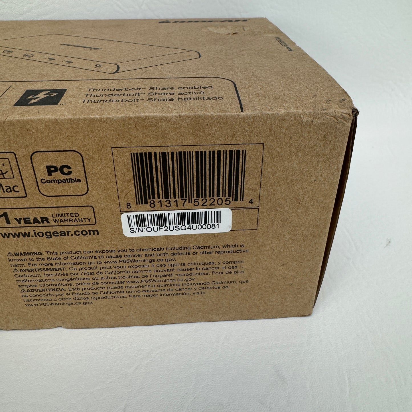 New Iogear Quantum Thunderbolt 5 Dock Pro Docking Station GTD58KTAA