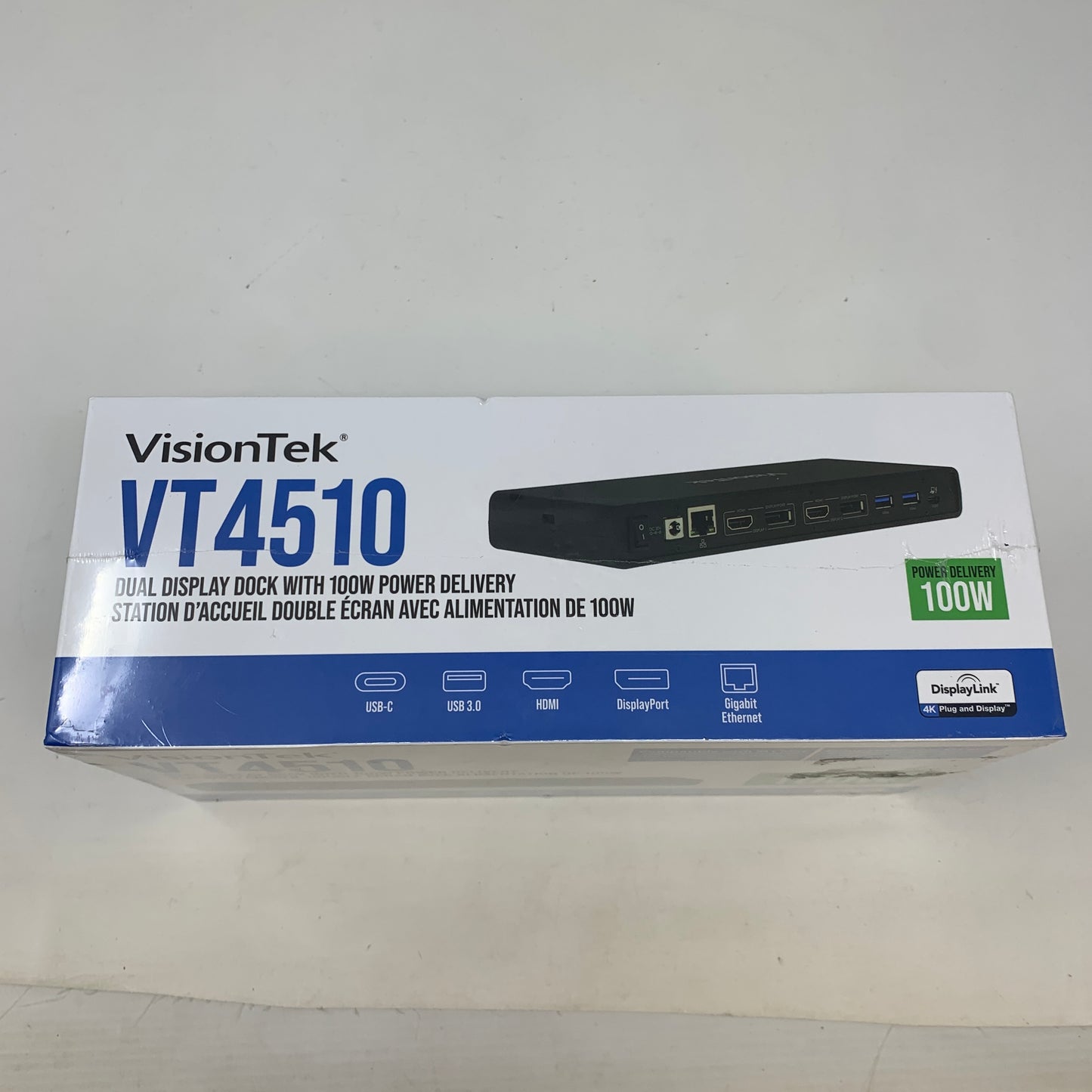 New VisionTek VT4510 Laptop Docking Station 9014184
