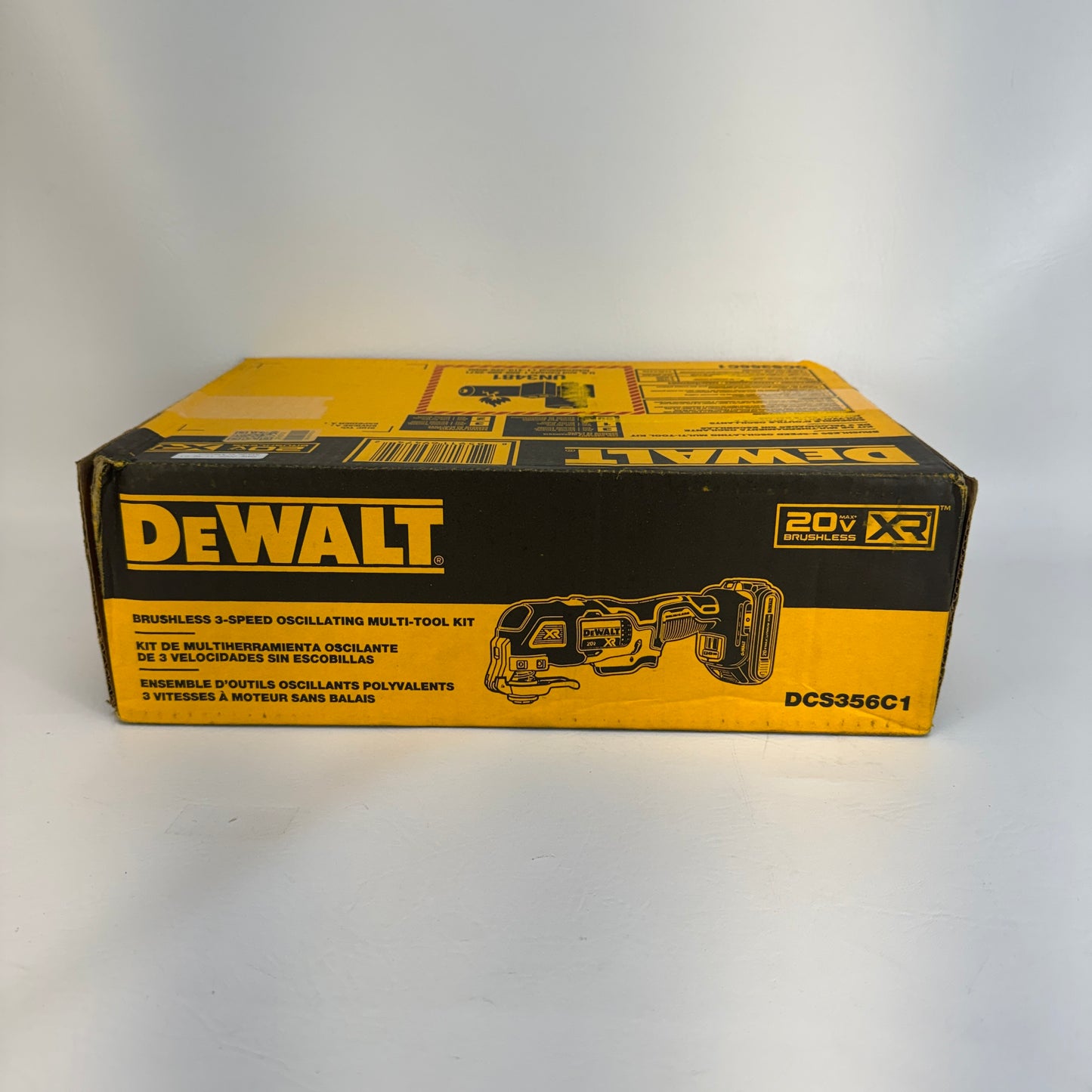 New DeWalt DCS356C1 20V MAX Cordless Oscillating Multi-Tool XR