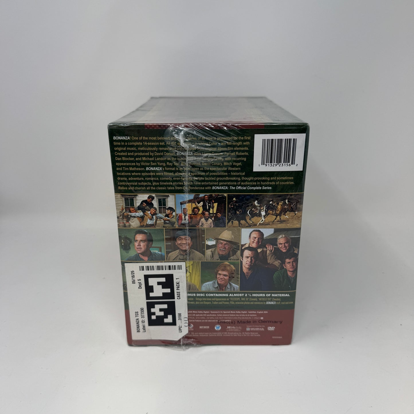 New Bonanza The Official Complete Series DVD