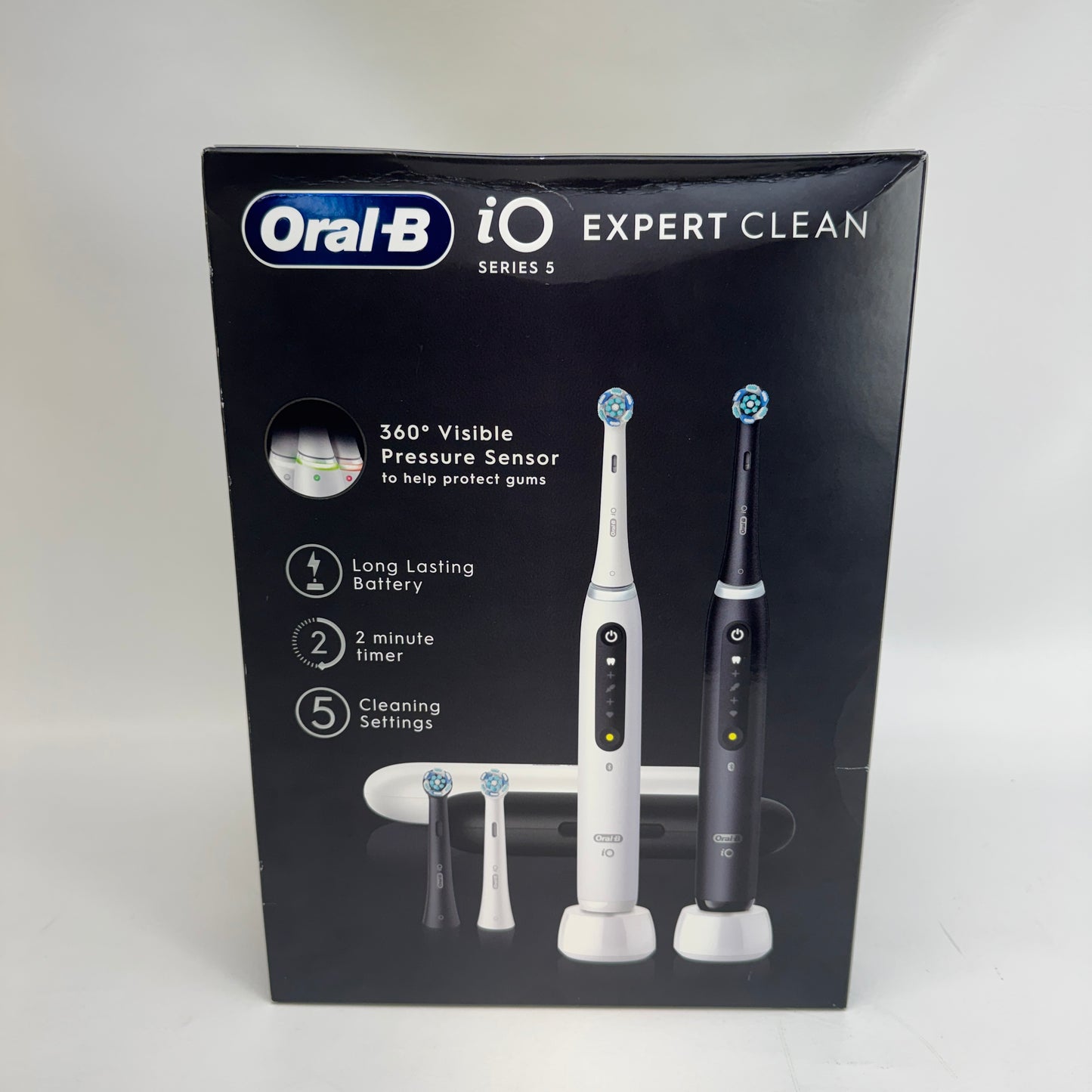New Oral-B IO  Series 5 Dual Pack Electric Toothbrush Pack 21049153