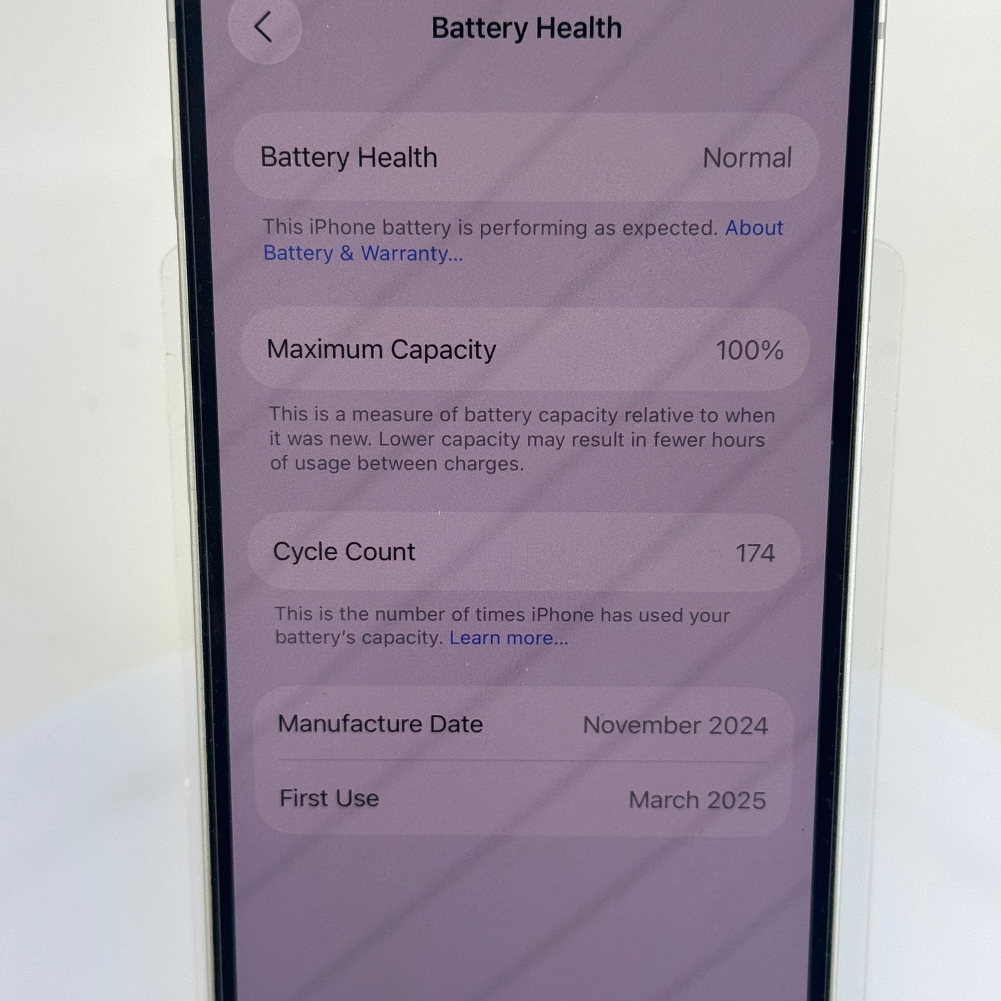 Unlocked Apple iPhone 16e 128GB White MD0E4LL/A