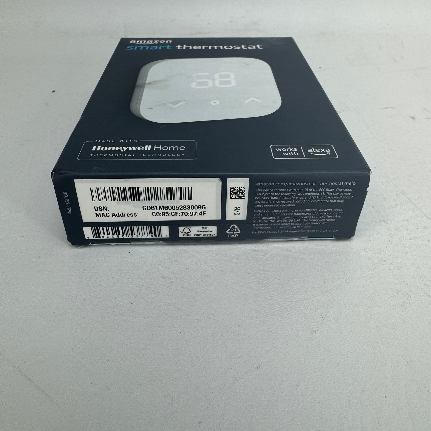 New Amazon S6ED3R Smart Thermostat