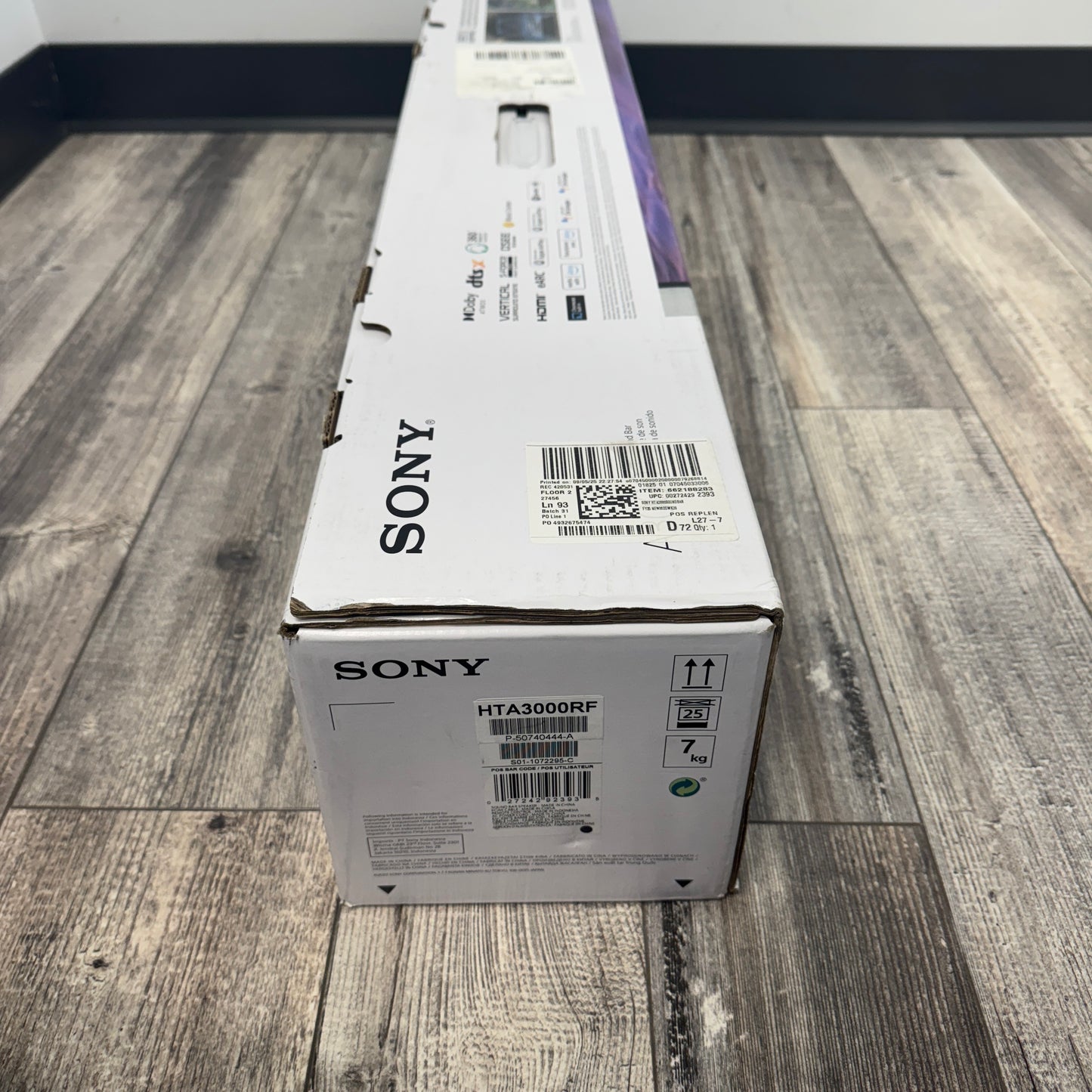 New Sony A3000 Smart Soundbar Black HT-A3000