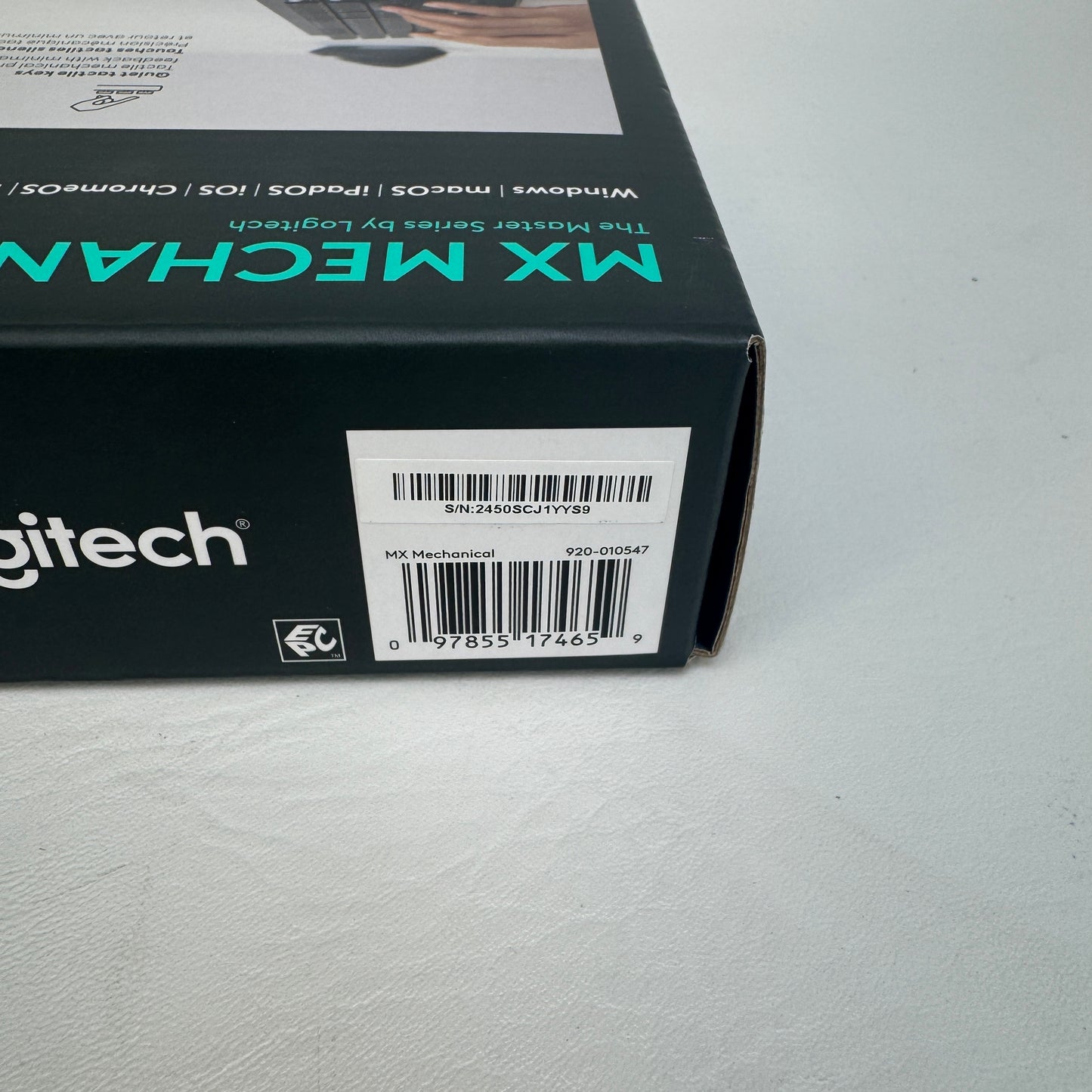 New Logitech MX Mechanical Keyboard YR0082