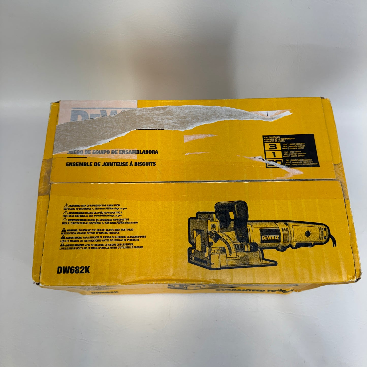 New DeWalt DW682K Plate Joiner Kit