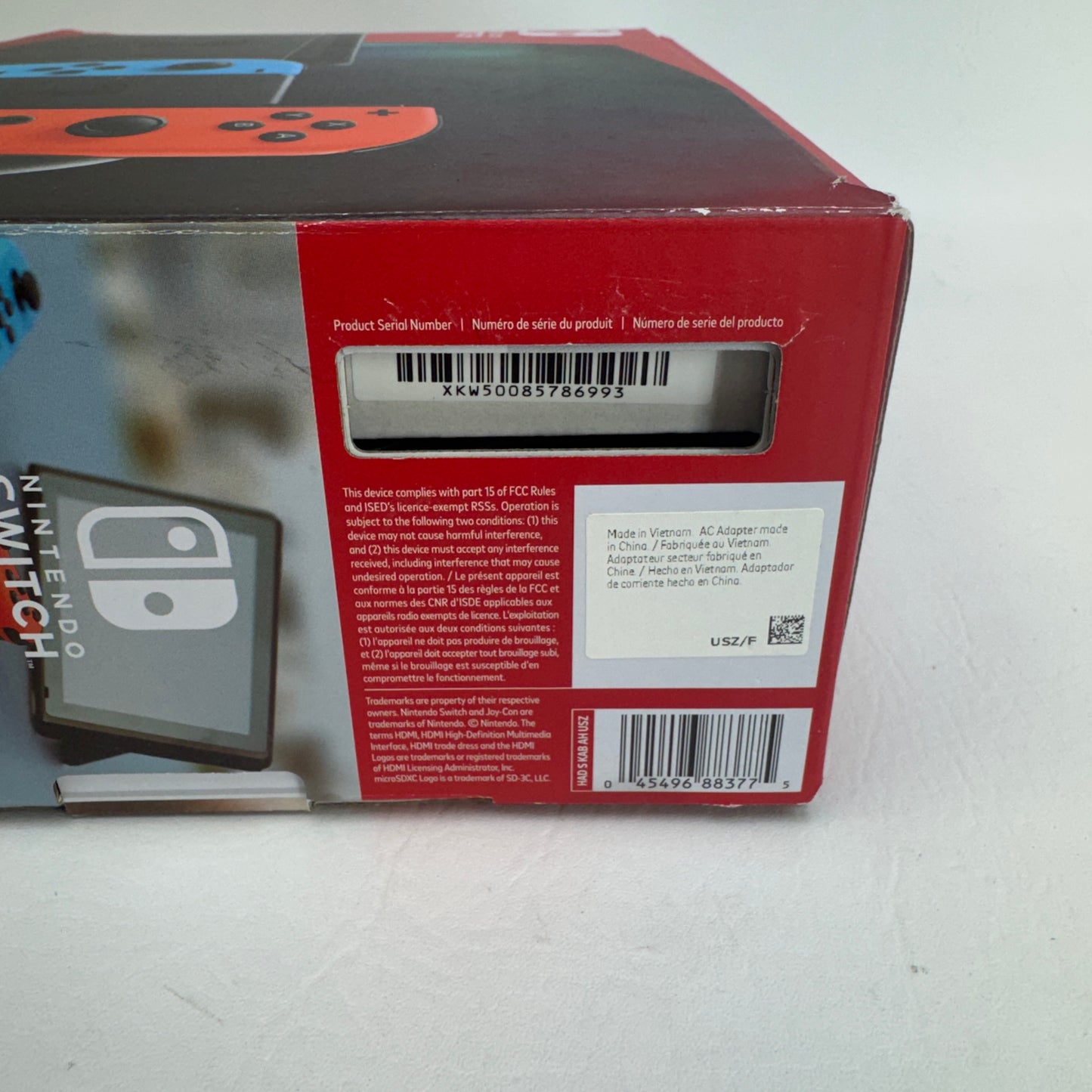 Nintendo Switch v2 Video Game Console HAC-001(-01)  Black