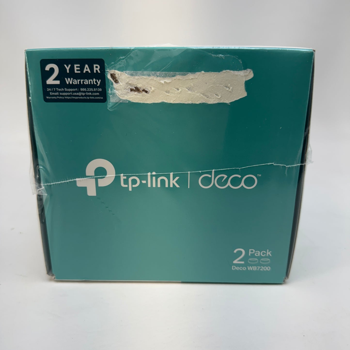 New TP-Link Deco WB7200 Dual Band WiFi 7 BE3600 Mesh WiFi Router