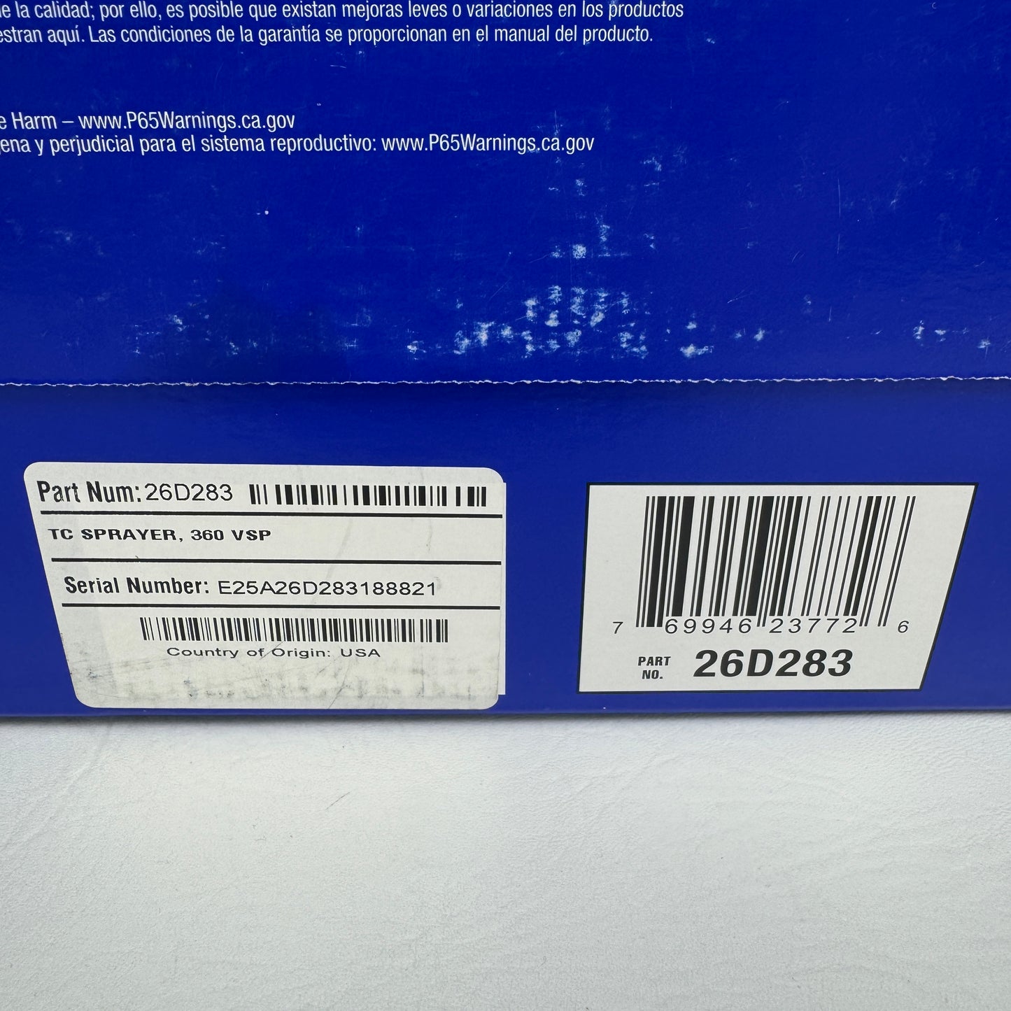 New Graco TRUECOAT 360 VARIABLE SPEED Paint and Stain Sprayer