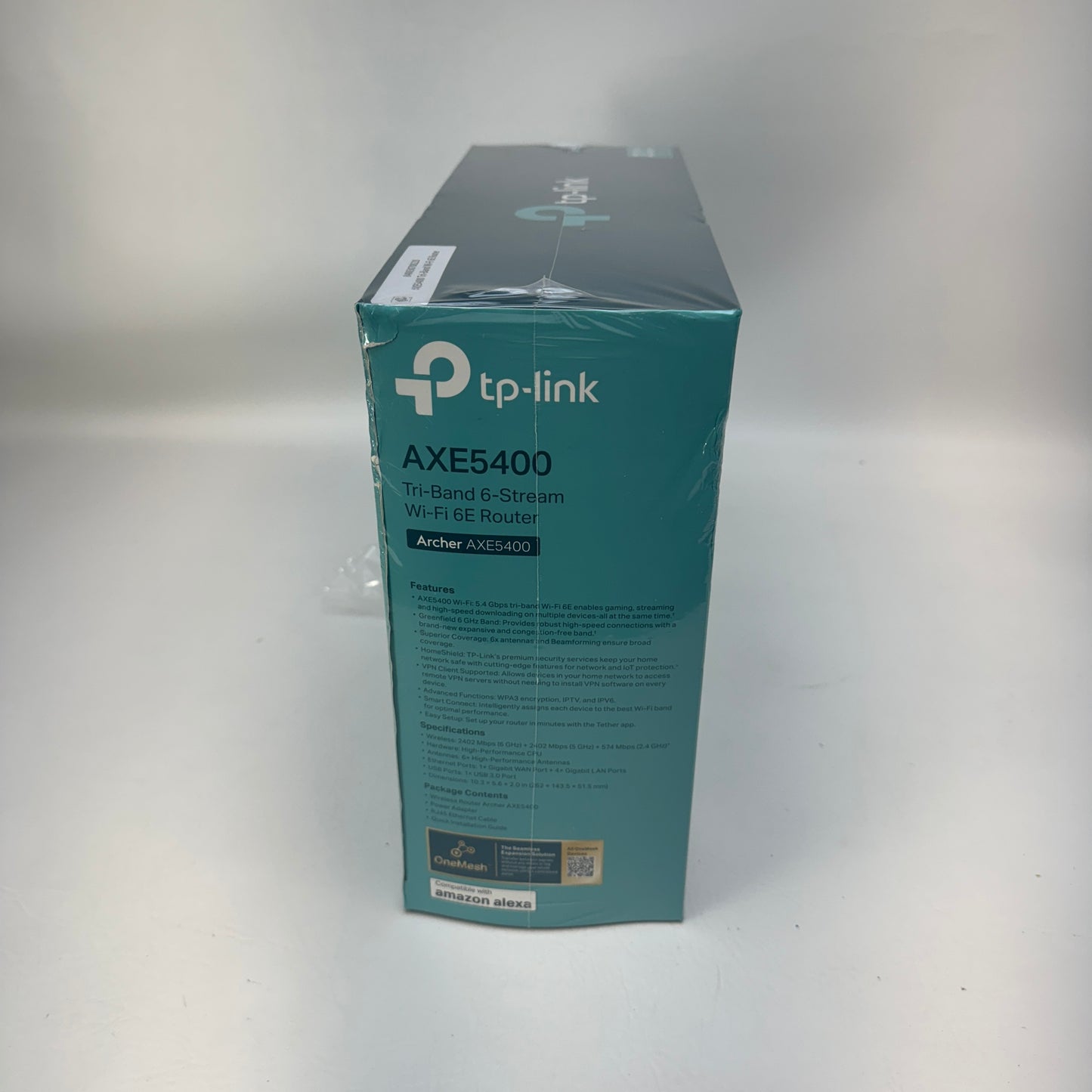 New TP-Link AXE5400 Tri Band AXE5400 Mesh WiFi Router