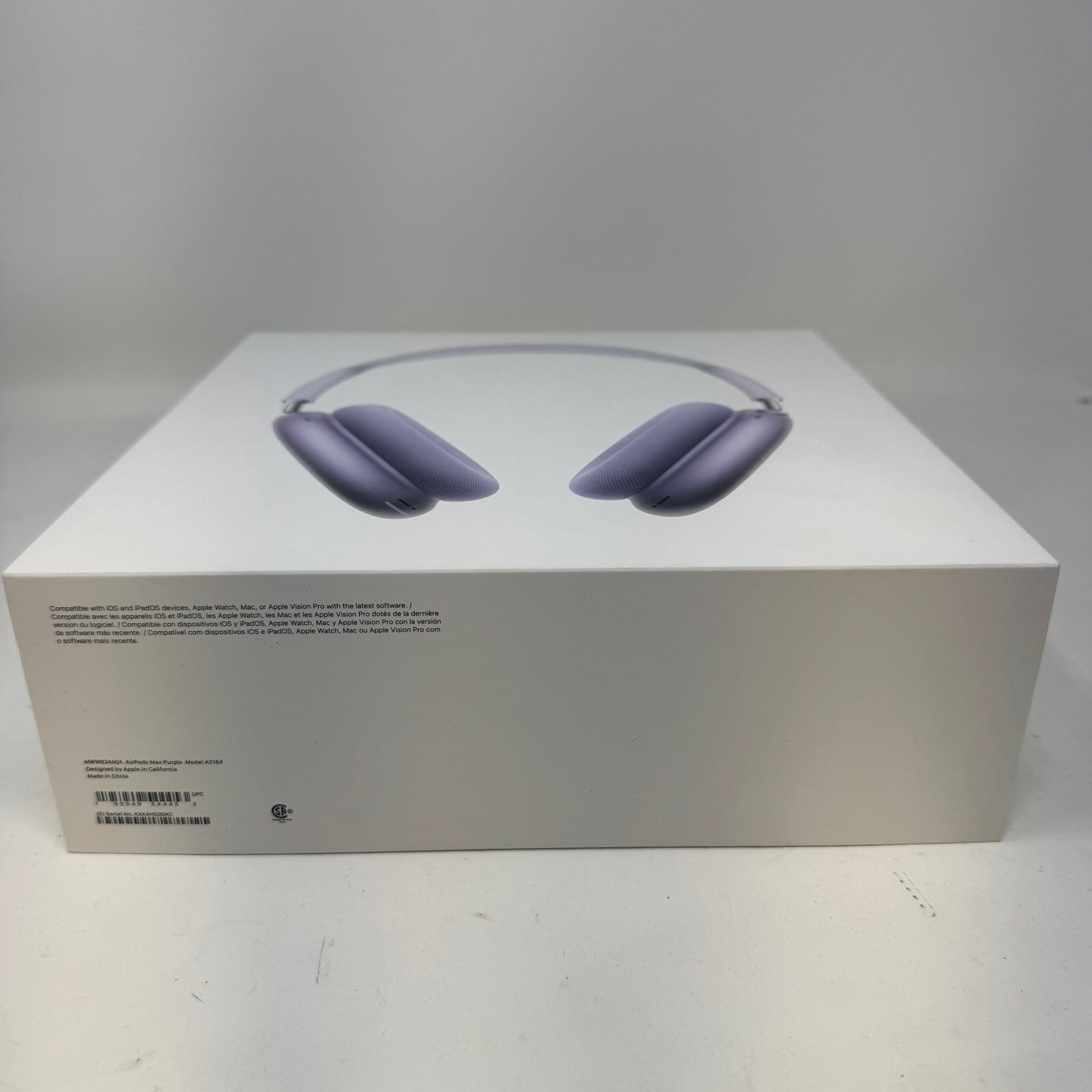 Apple AirPods Max USB-C Wireless Over-Ear Headphones Purple MWW83AM/A