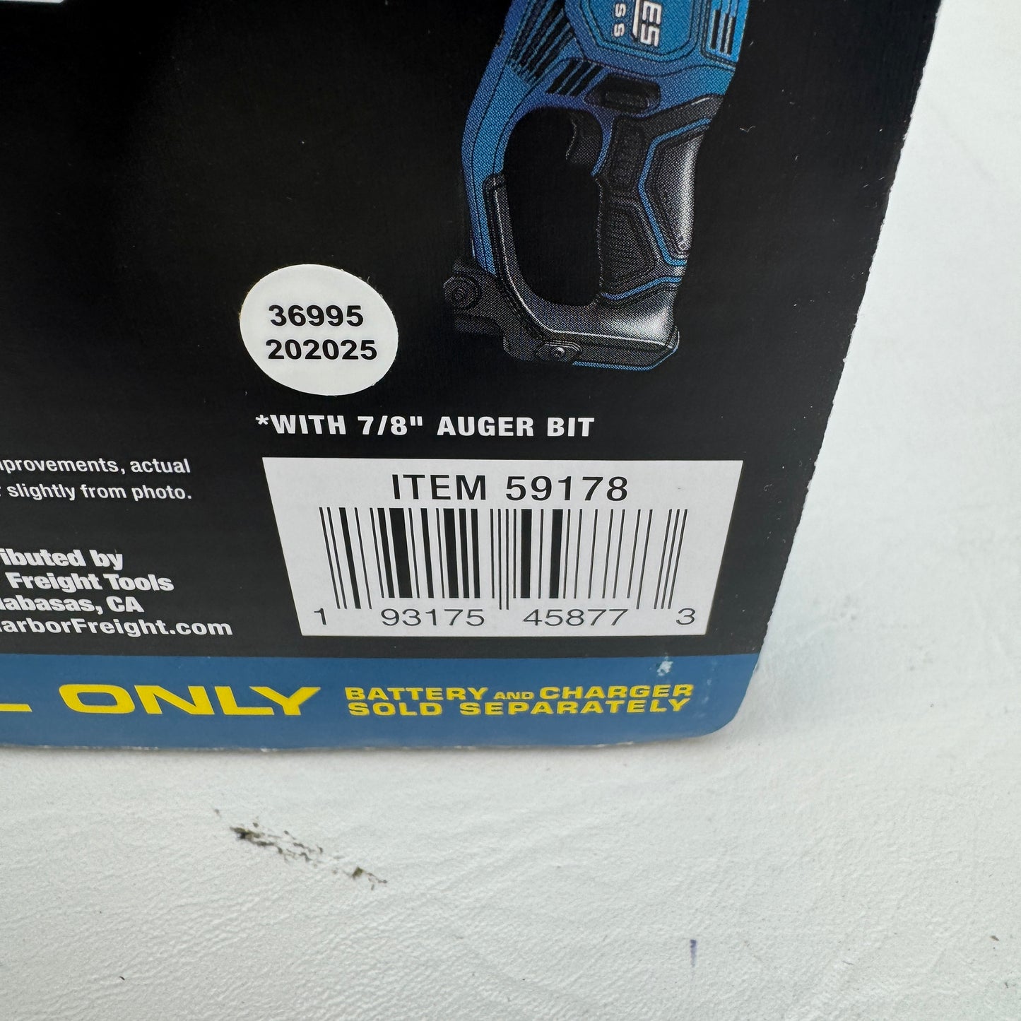 New HERCULES HCB96B 20V Right Angle Drill