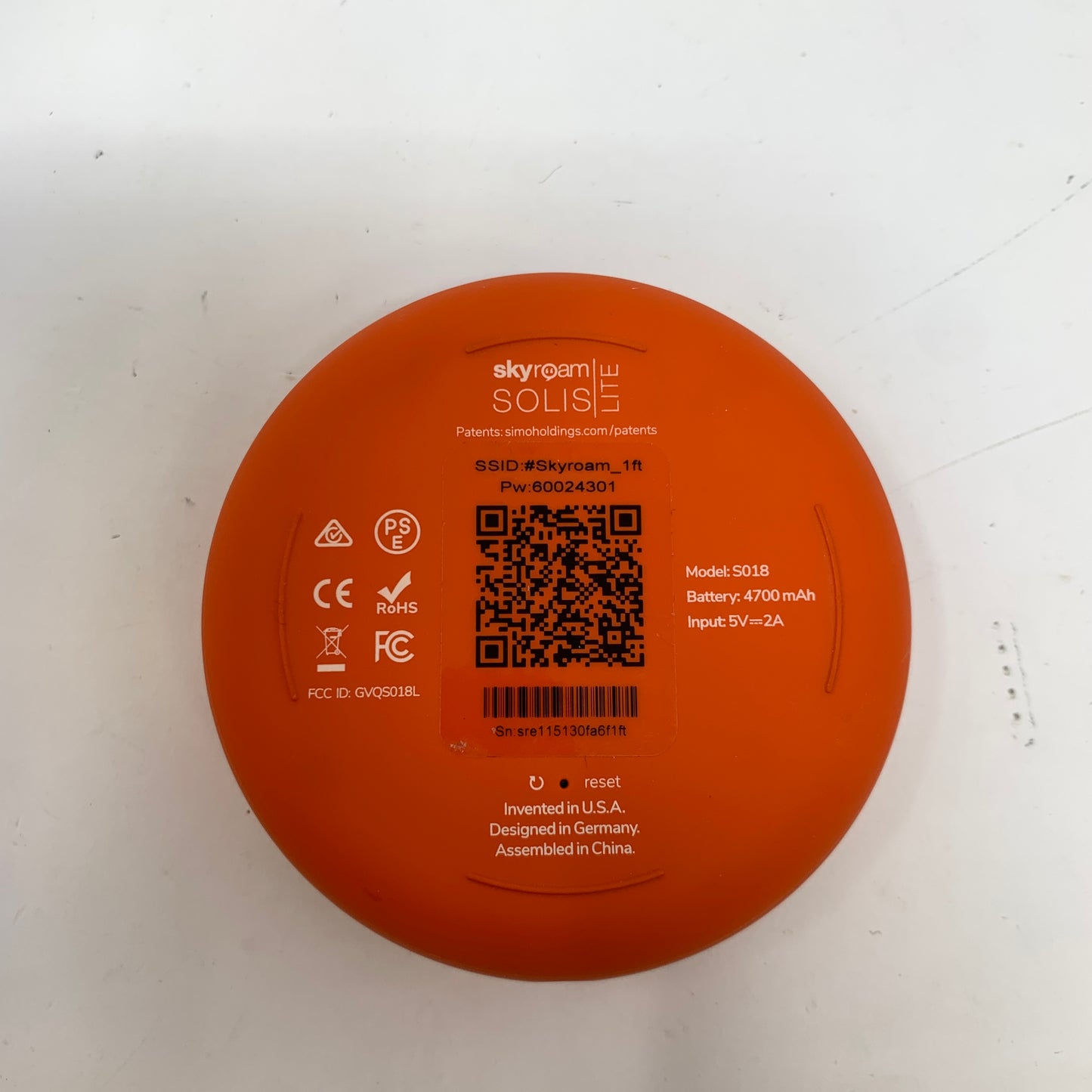 Skyroam Solis Global Wifi Hotspot S018