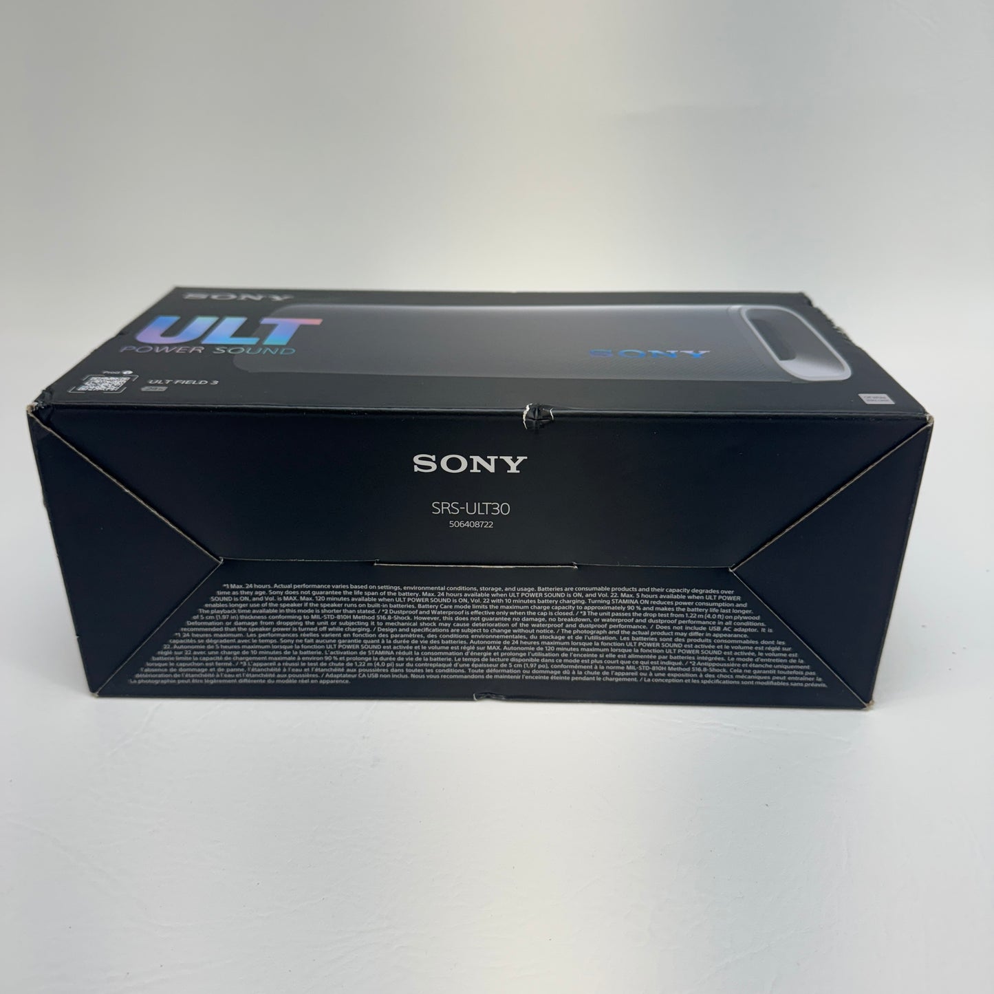 New Sony Ult Field 3 YY7866E Bluetooth Speaker SRS-ULT30