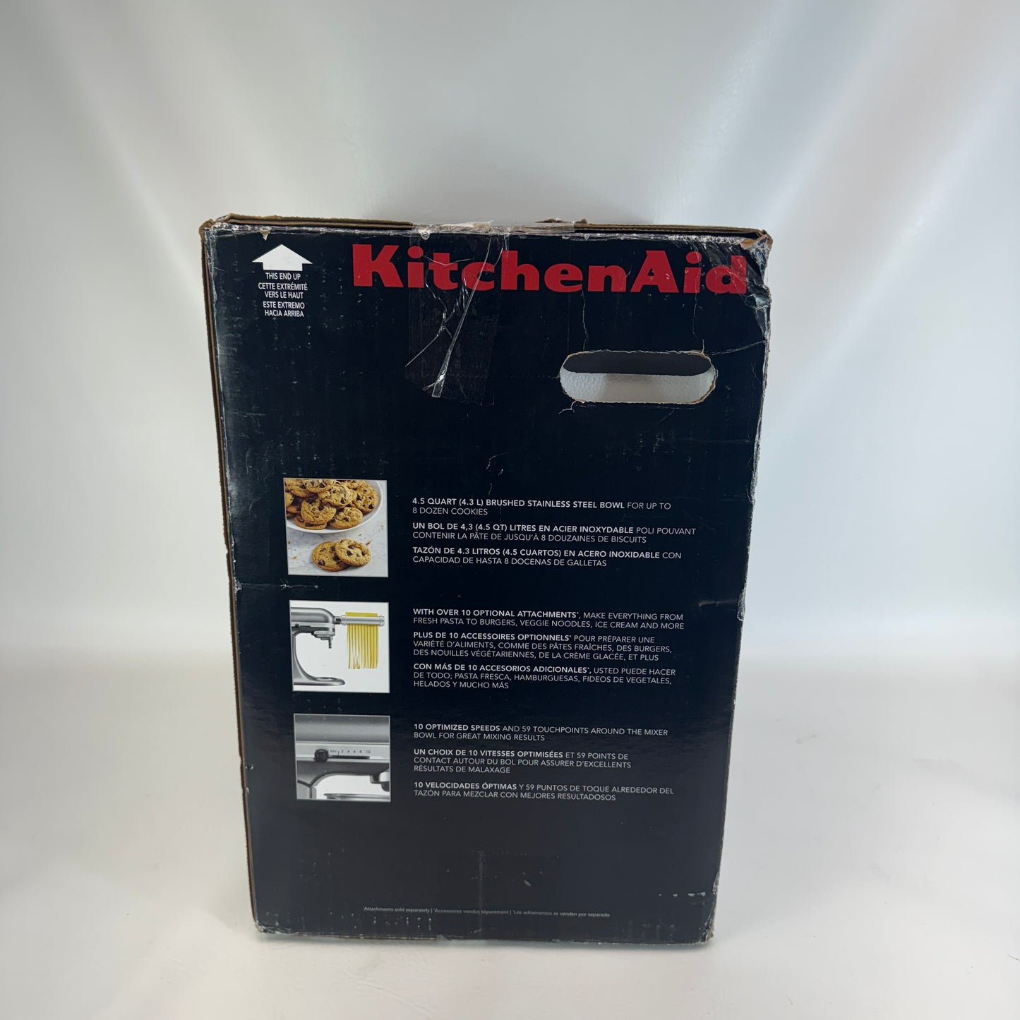 New KitchenAid Classic Mixer K45SSWH