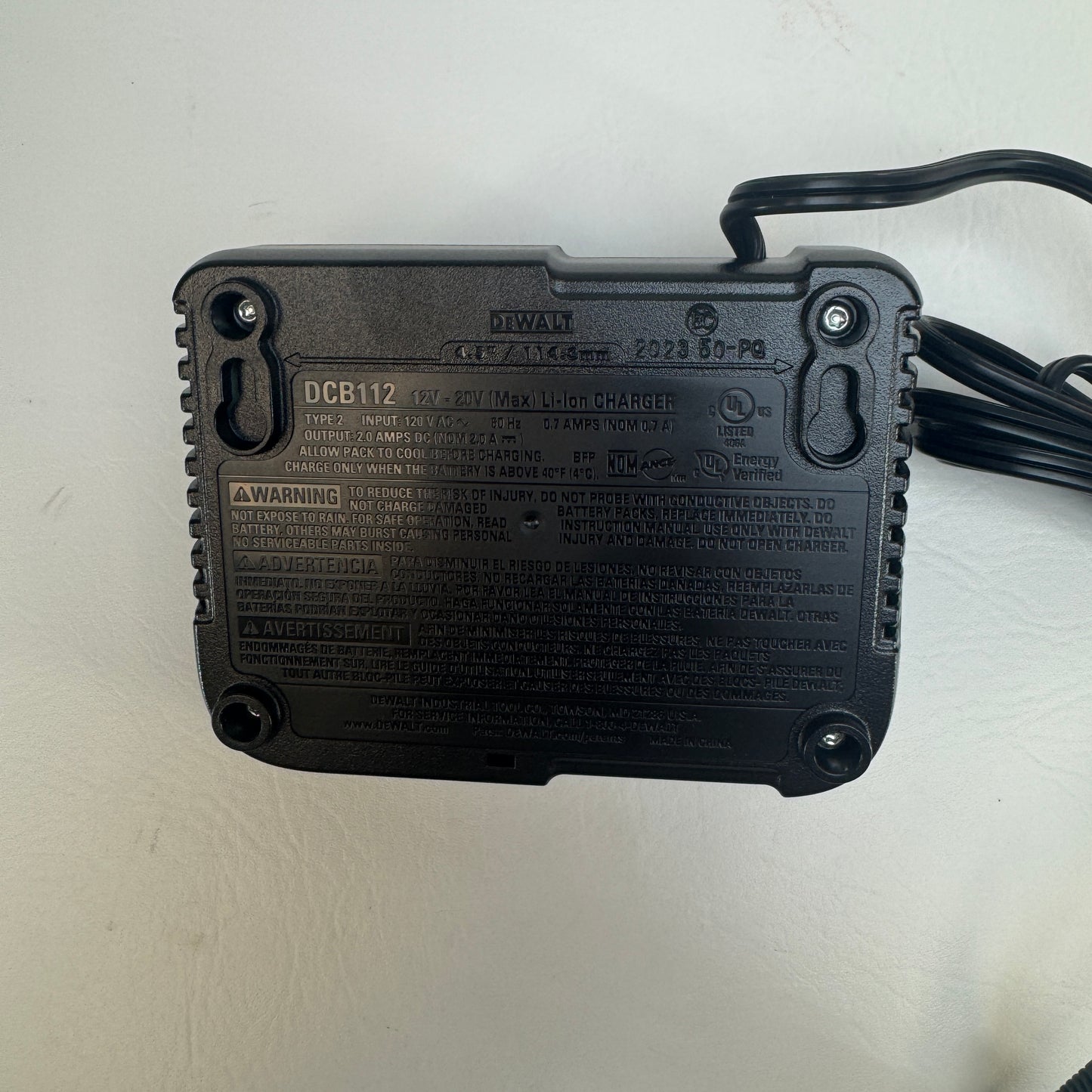 DeWalt DCN623 20V MAX 23GA Pin Nail