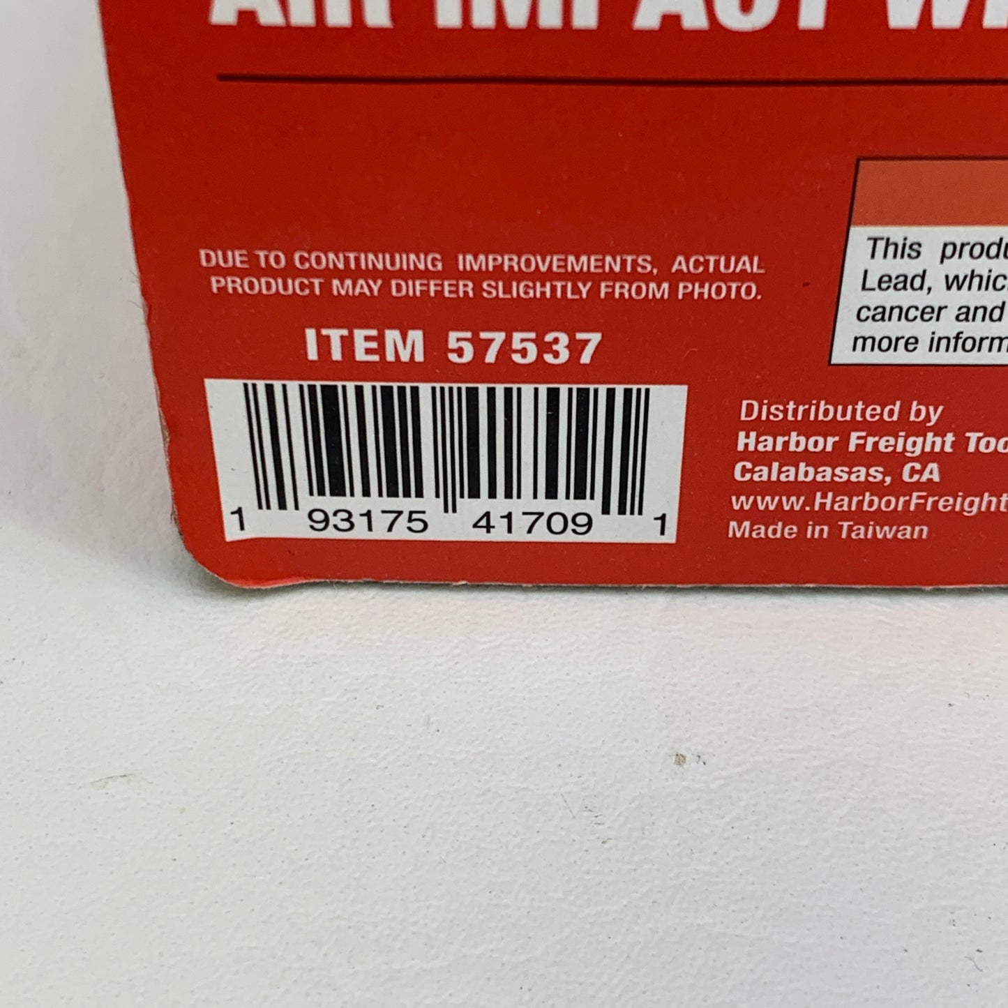 New EarthquakeXT EQ12RA 1/2" Composite Angle Air Impact Wrench
