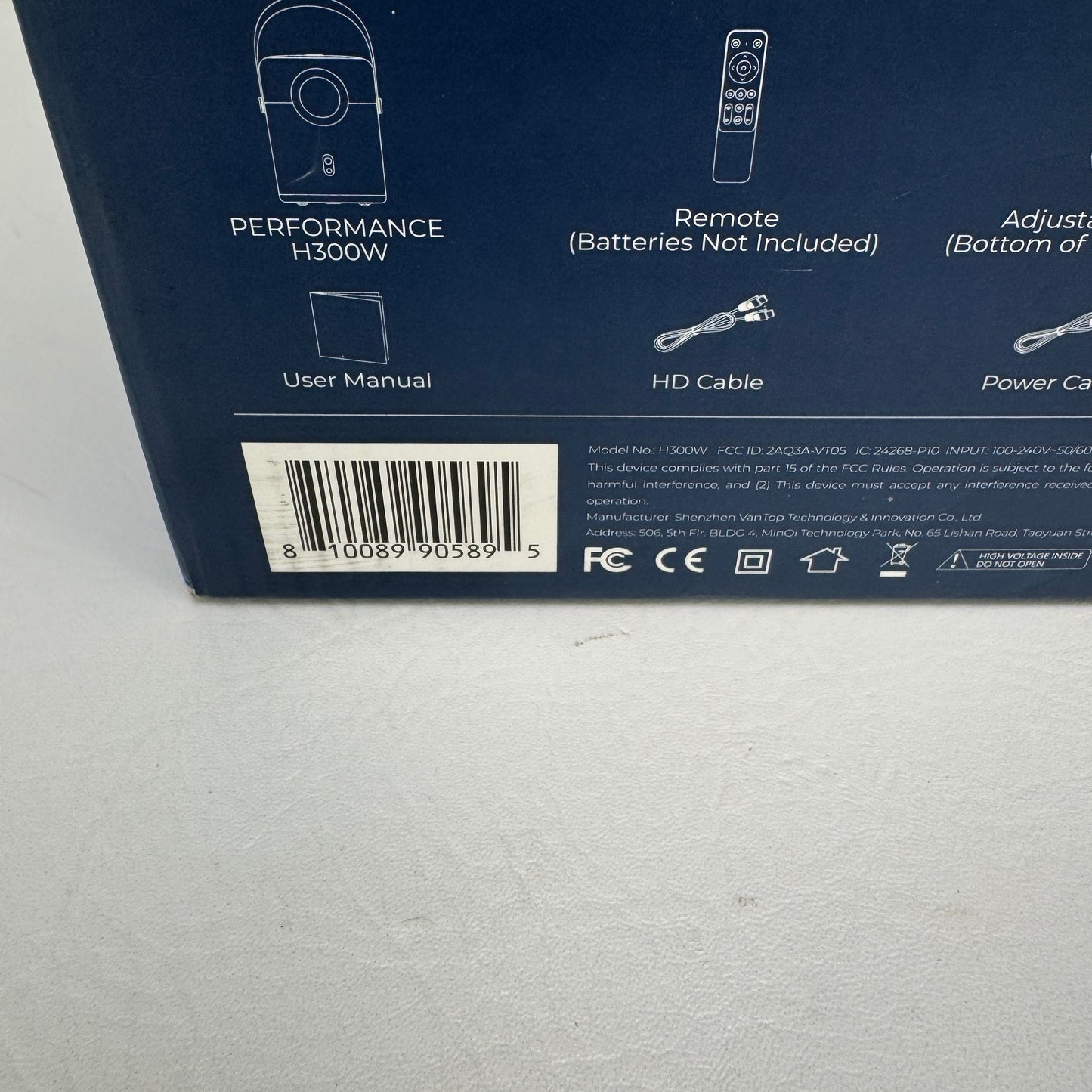 New Vankyo Performance H300W 1920 x 1080 Smart HD Full Video Protector H300W
