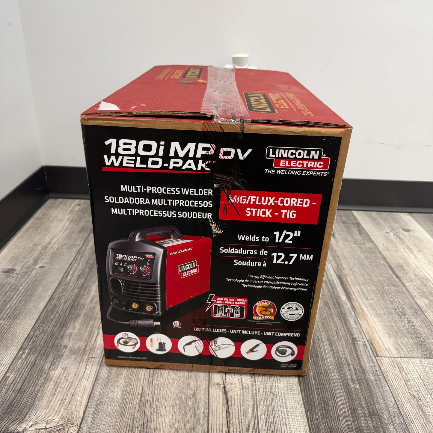 New Lincoln Electric 180i MP DV Weld-Pak Weld-Pak Multi-Process Wielder K5257-1