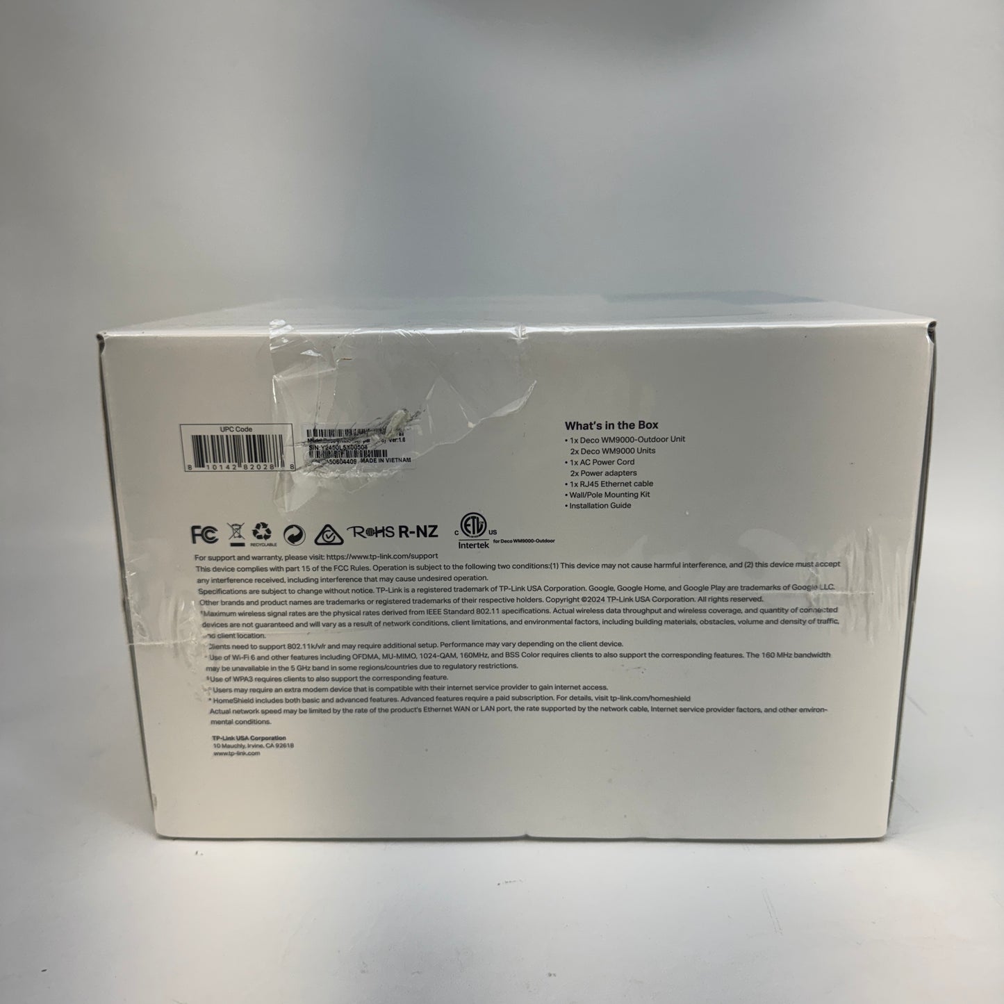 New TP-Link AX3000 Wifi Mesh System DECO WM9000
