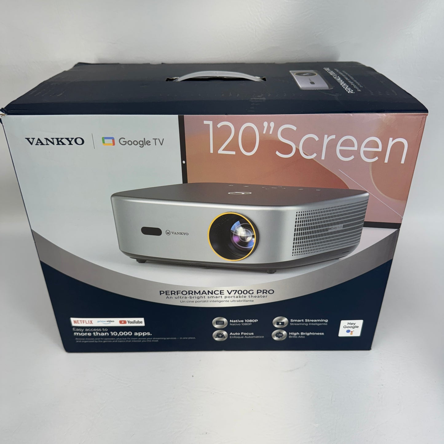 New Vankyo Performance V700G Pro Projector V702P