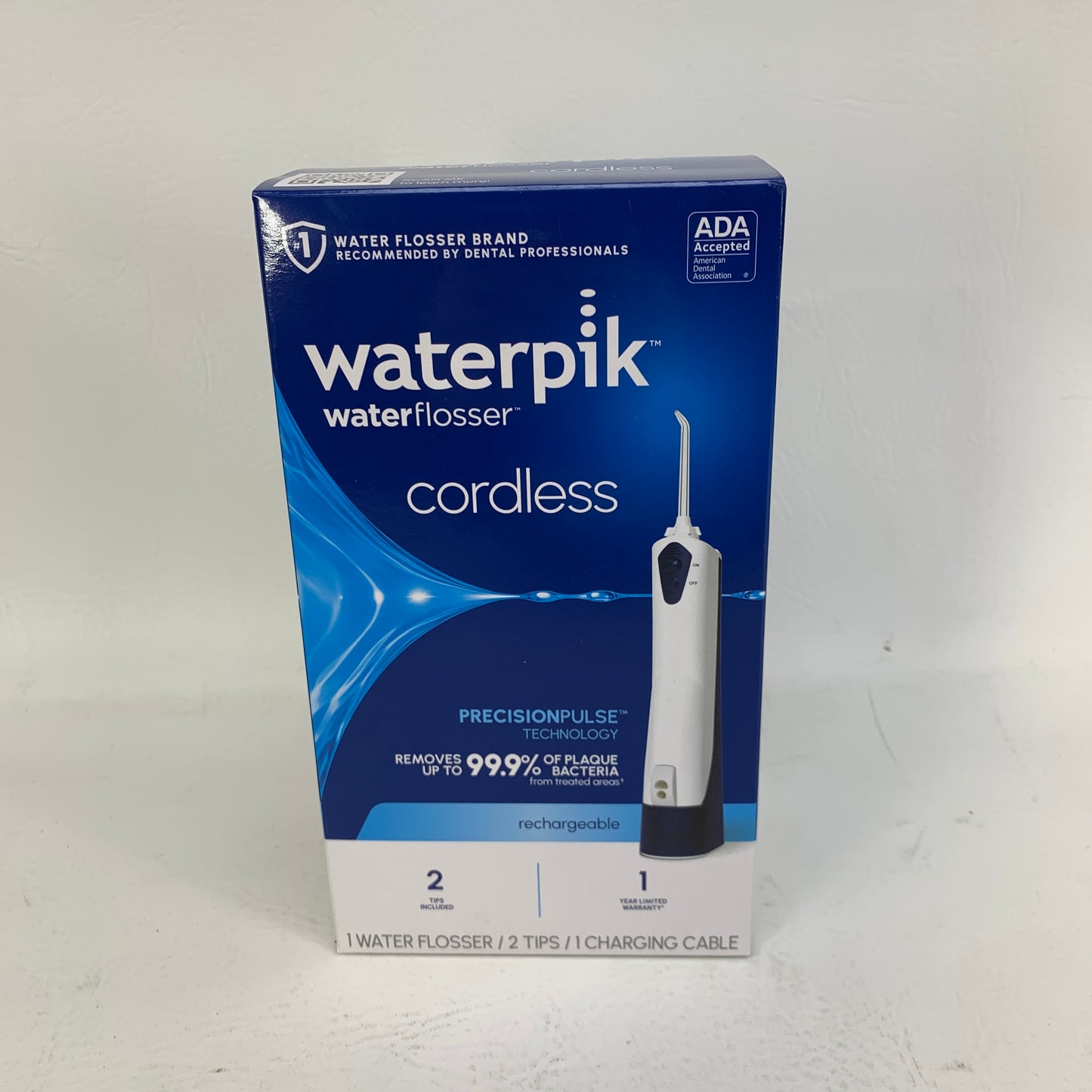 New Waterpik Water Flosser Precision Pulse Cordless