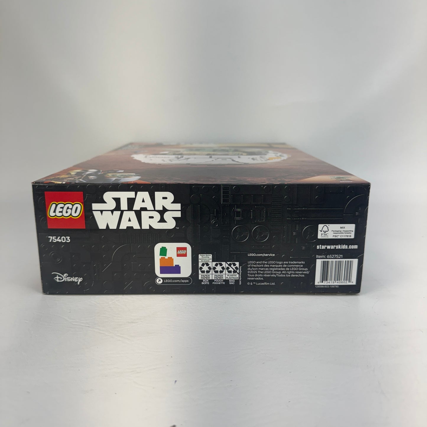 New Lego Grogu with Hover Pram 75403