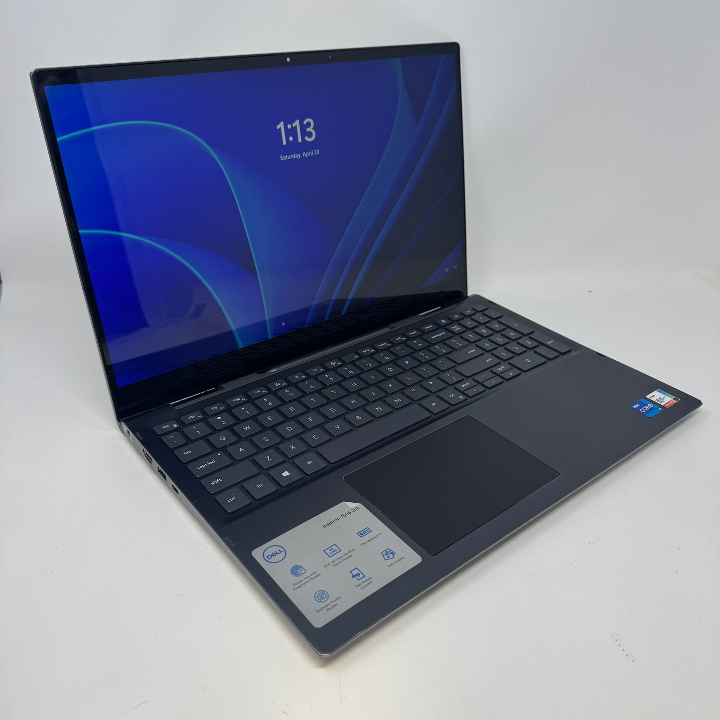 Broken Dell Inspiron 7506 15.6" i7-1165G7 2.8GHz 16GB RAM 1TB Bent Frame