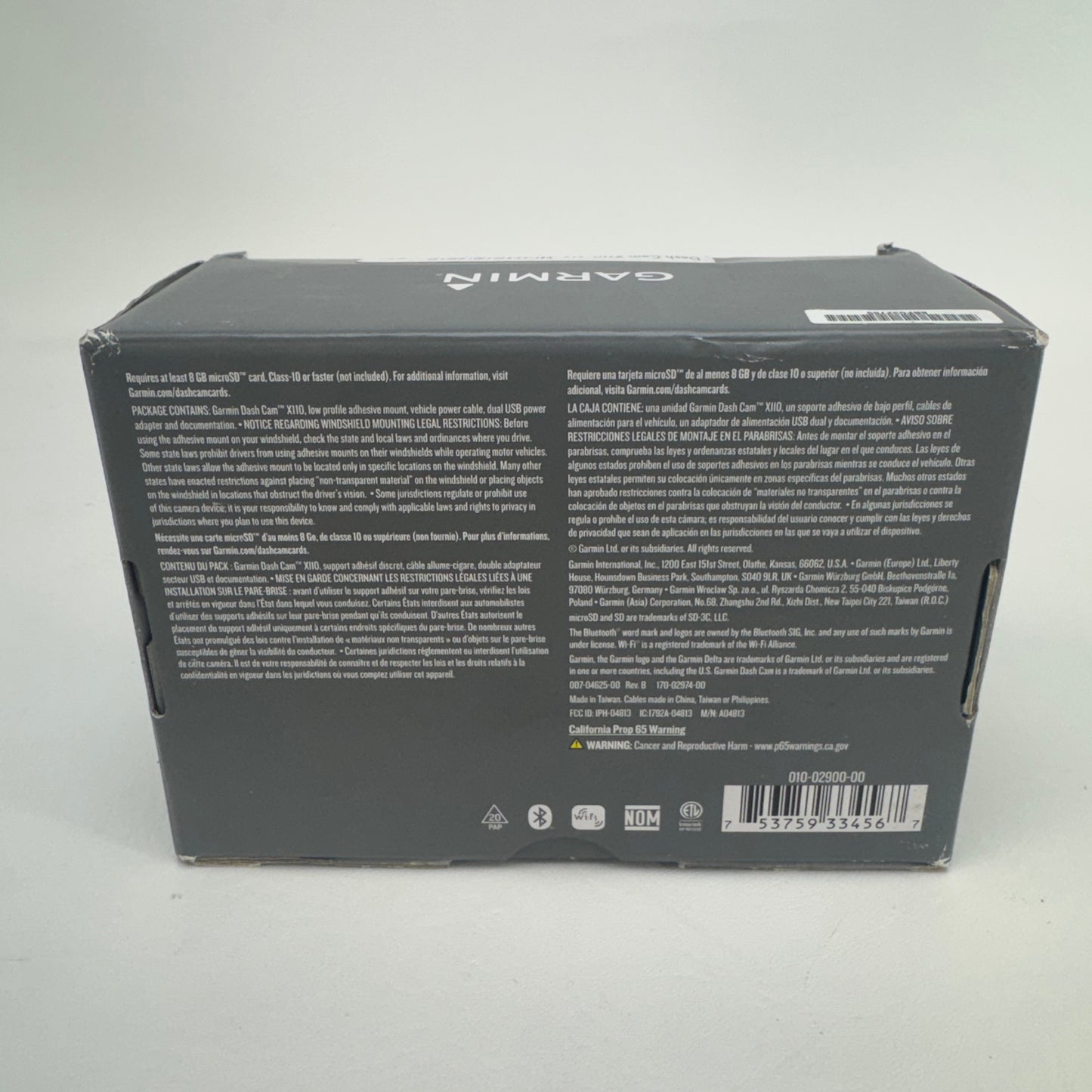 Garmin Dash Cam X110 Dash Cam