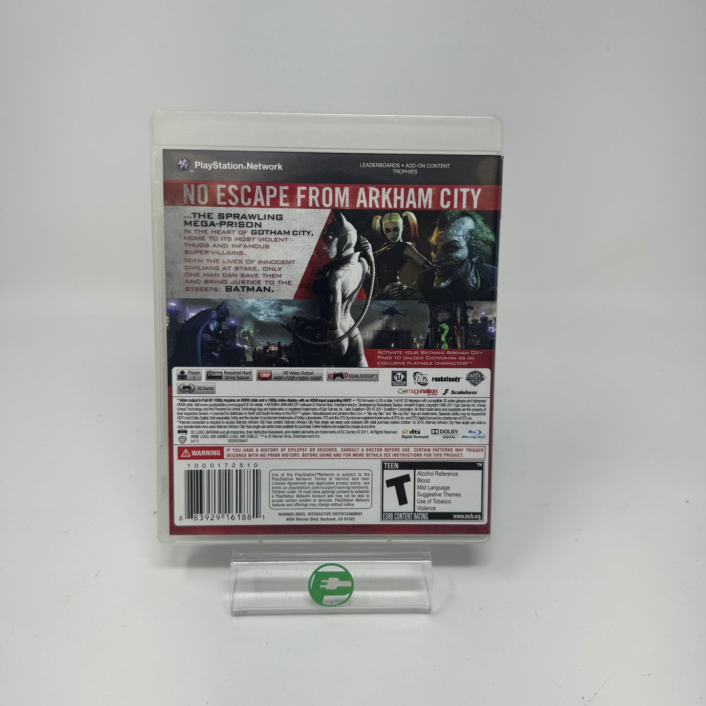 Batman: Arkham City (Sony PlayStation 3 PS3, 2011)