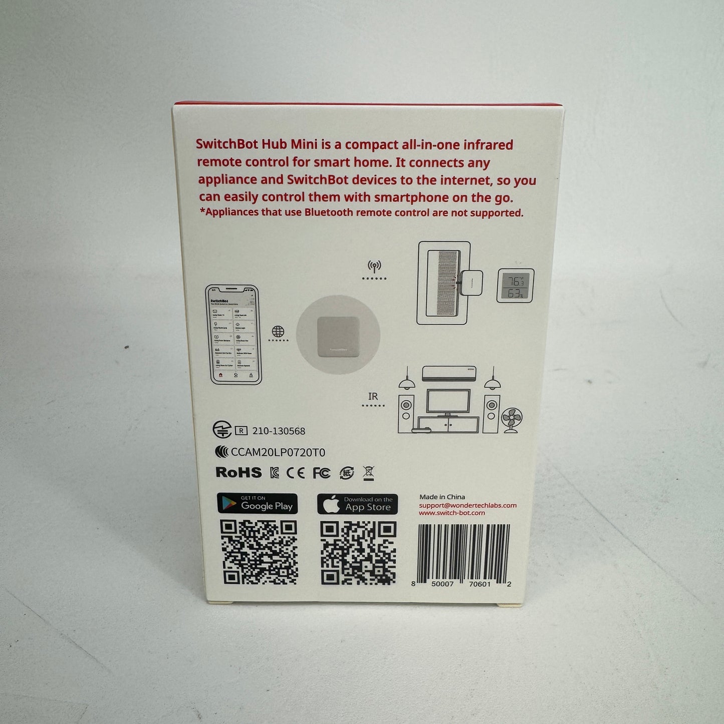 New Switchbot Hub Mini Smart Home Hub