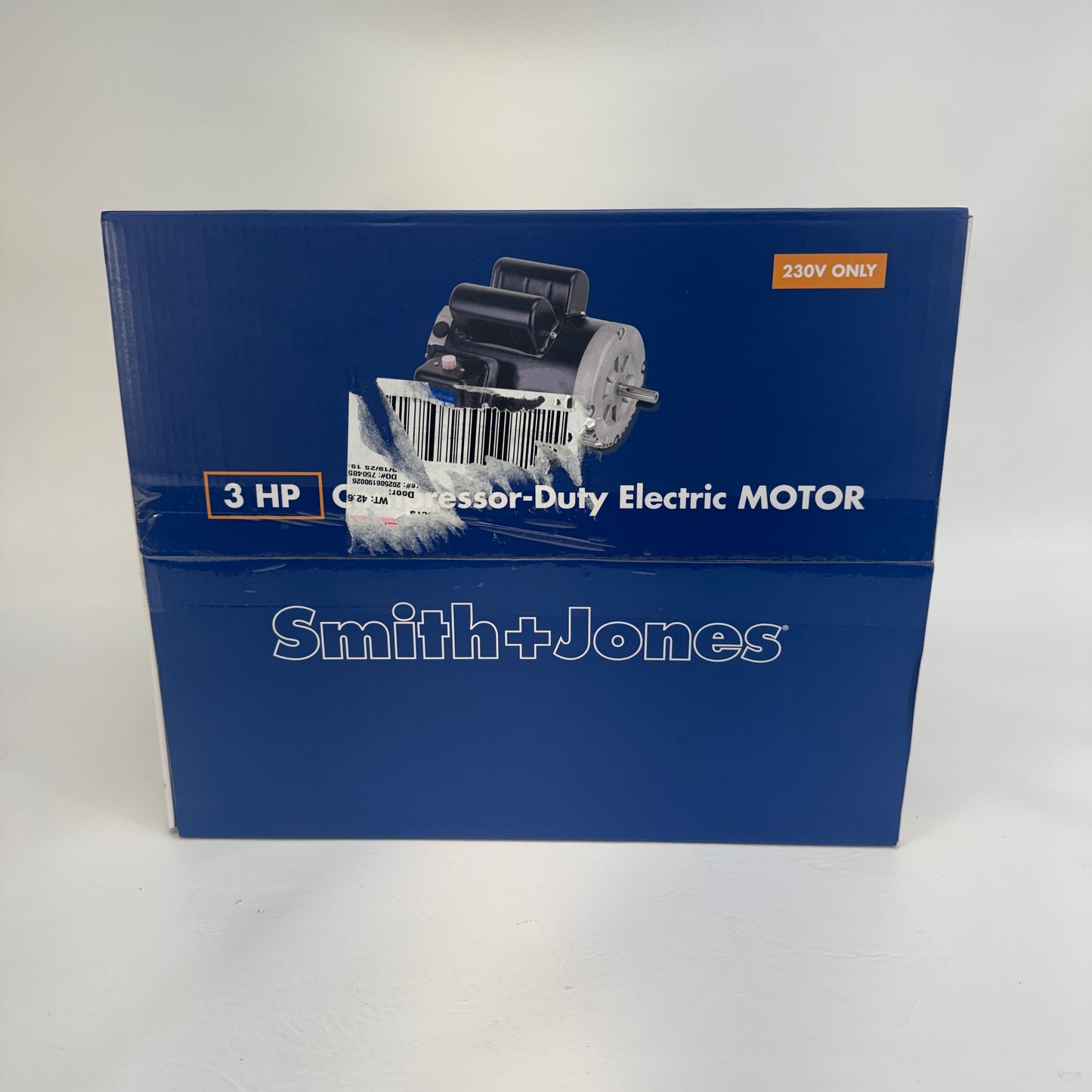 New Smith Jones 3HP Compressor-Duty Electric Motor 57340
