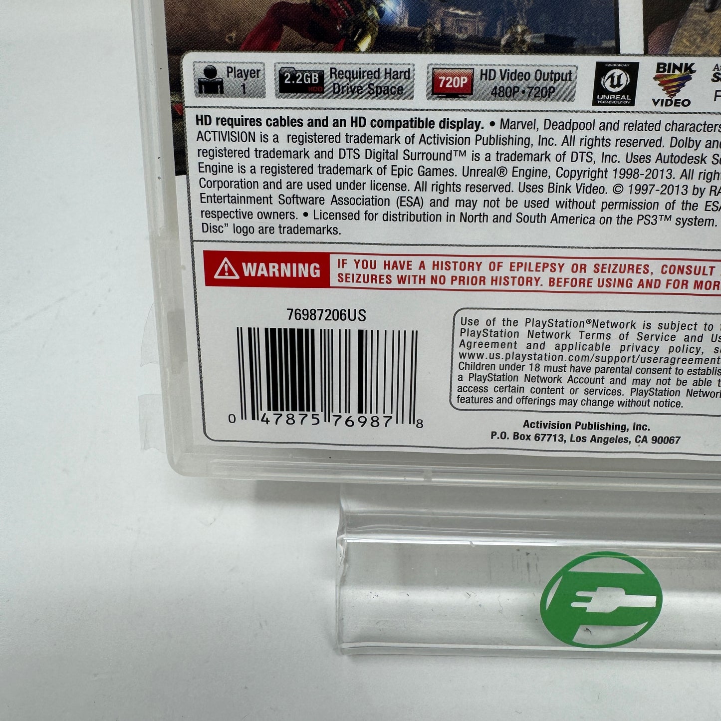 Deadpool (Sony PlayStation 3 PS3, 2013)