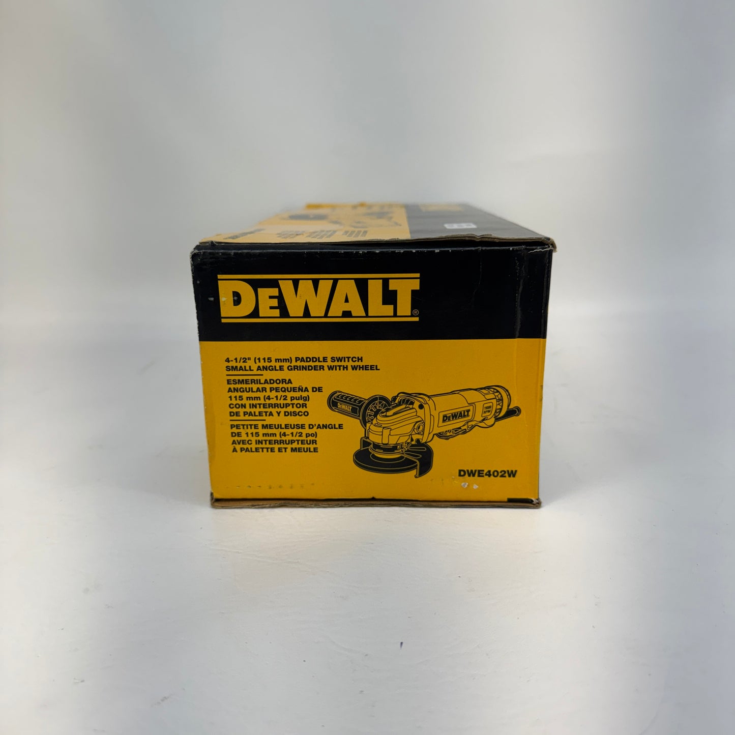 New DeWalt DWE402W 4-1/2 in. (115mm) Small Angle Grinder