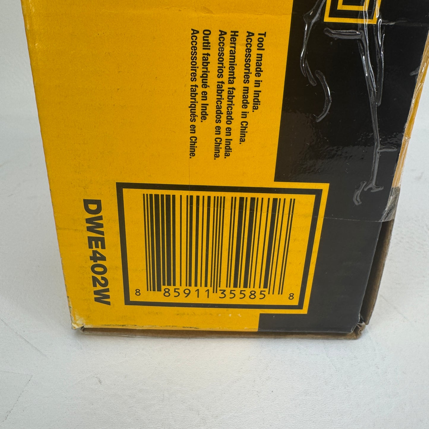 New DeWalt DWE402W 4-1/2 in. (115mm) Small Angle Grinder