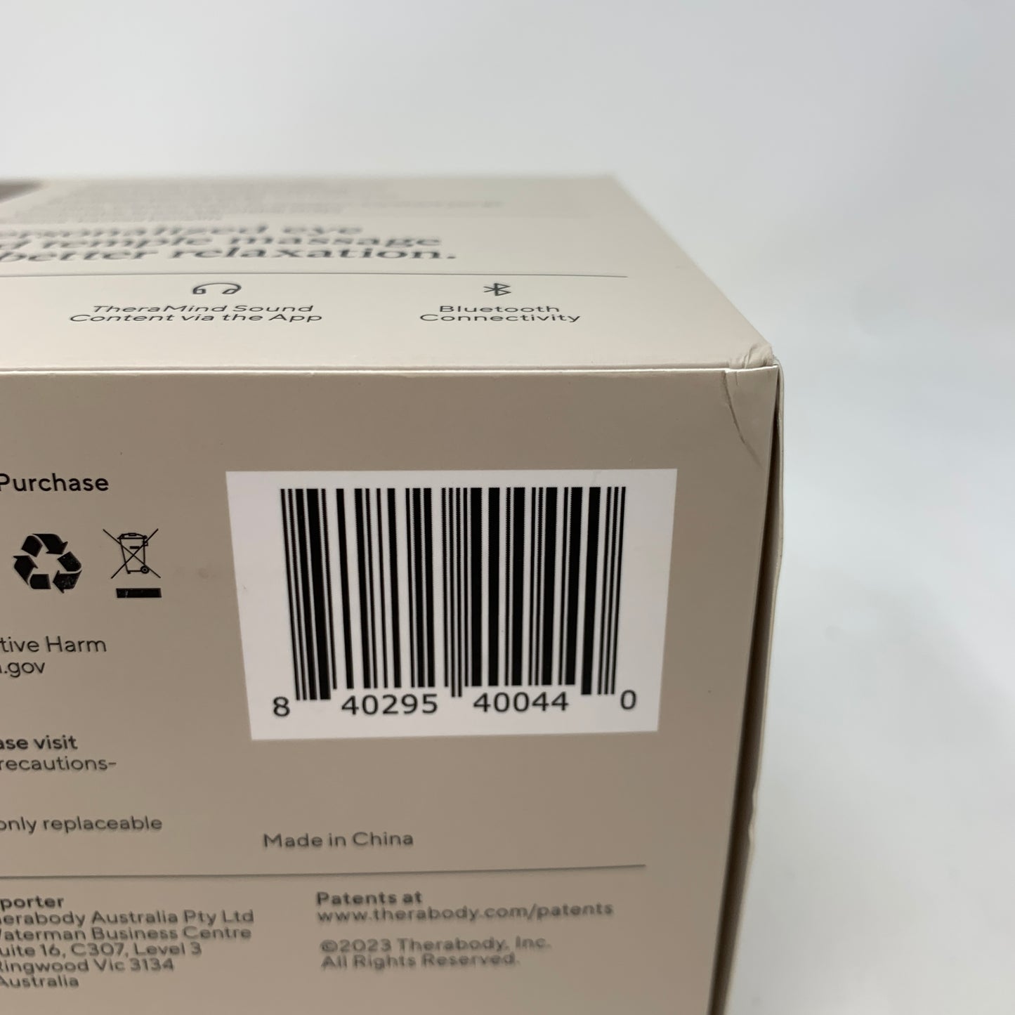 New Therabody Smart Goggles